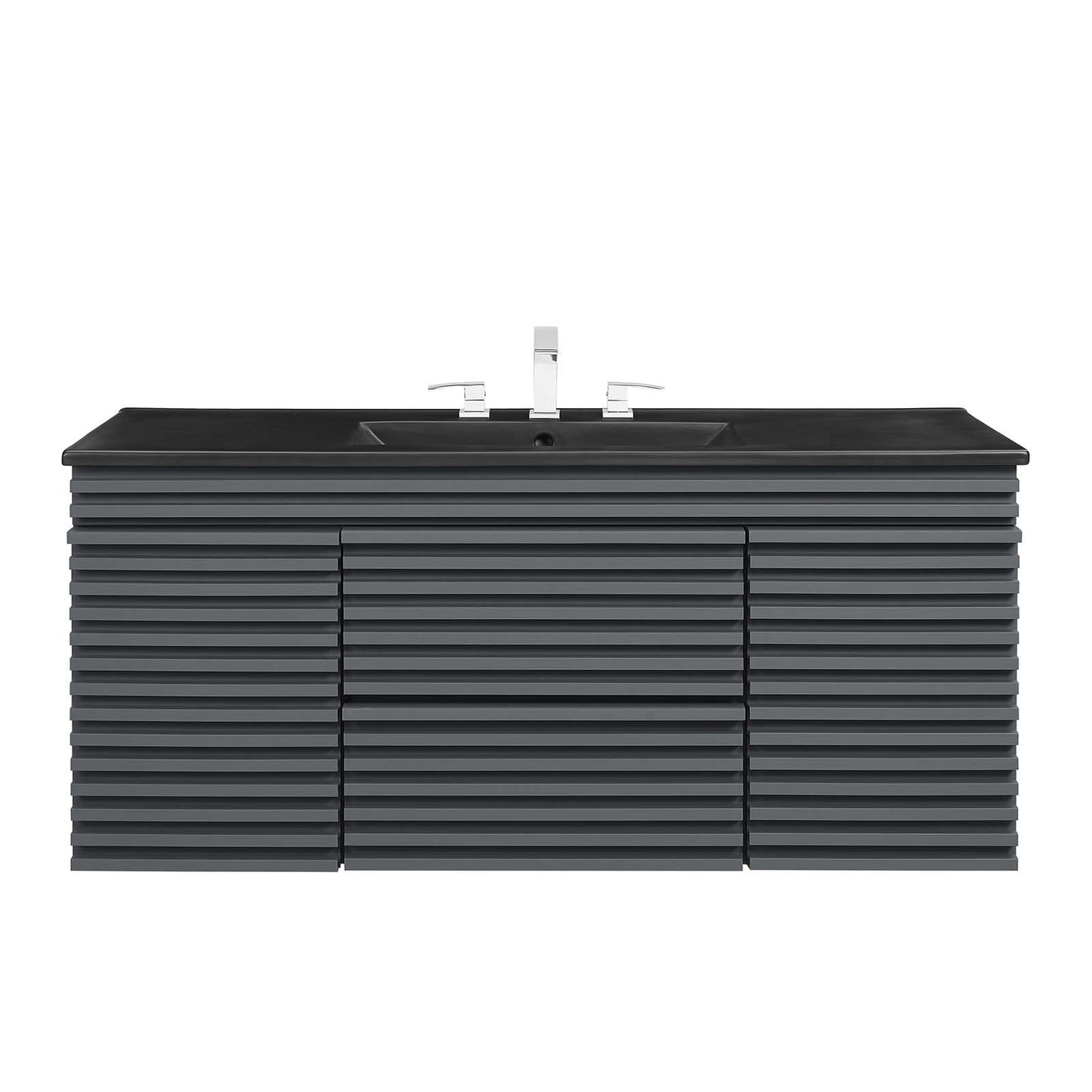 Render 48" Wall-Mount Bathroom Vanity by Modway
