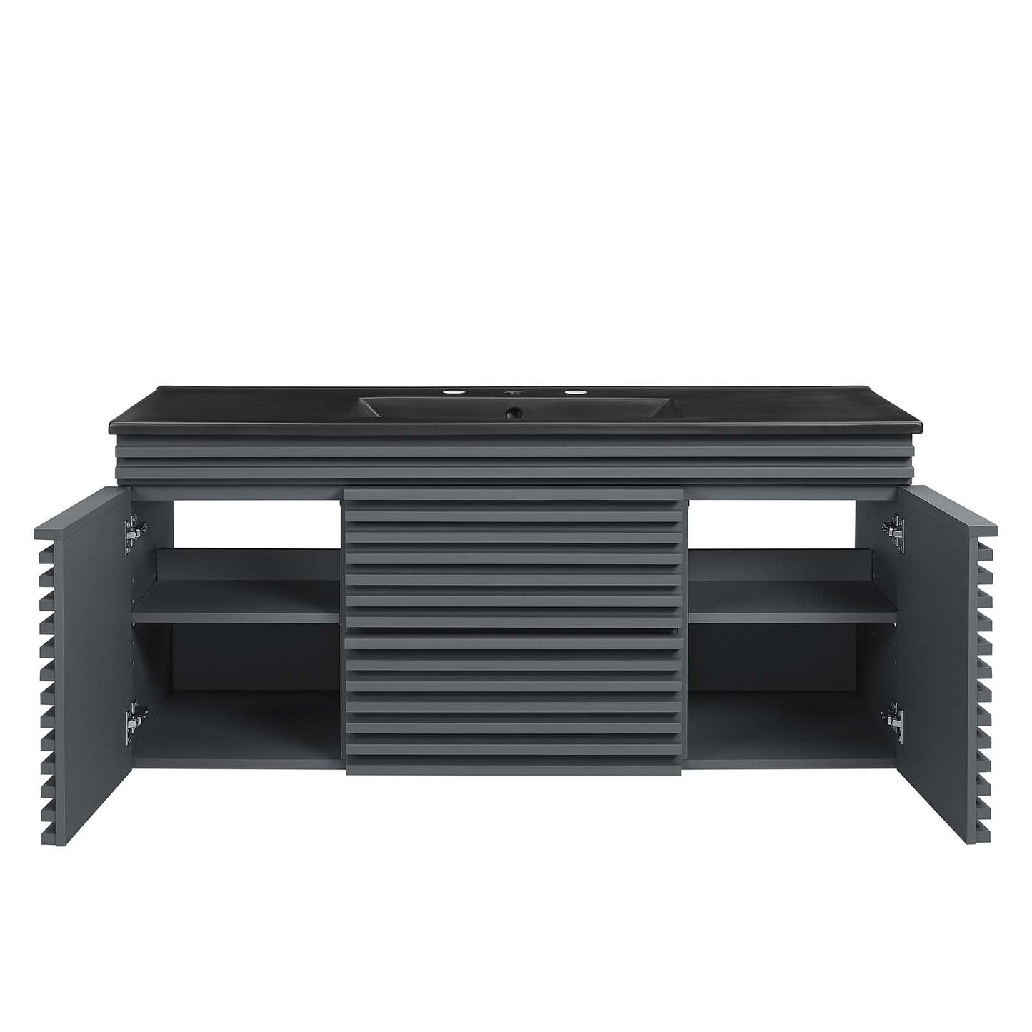 Render 48" Wall-Mount Bathroom Vanity by Modway
