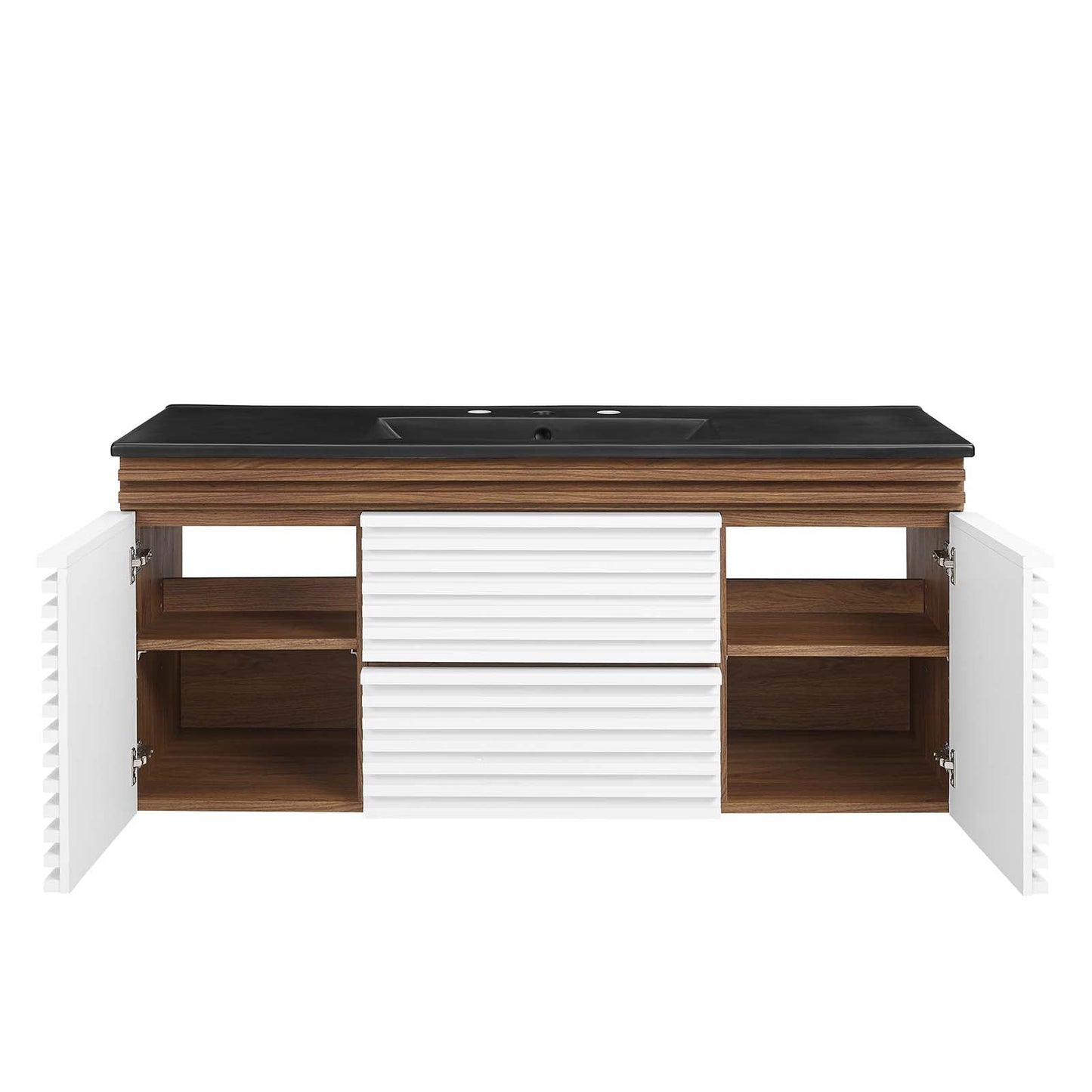 Render 48" Wall-Mount Bathroom Vanity by Modway