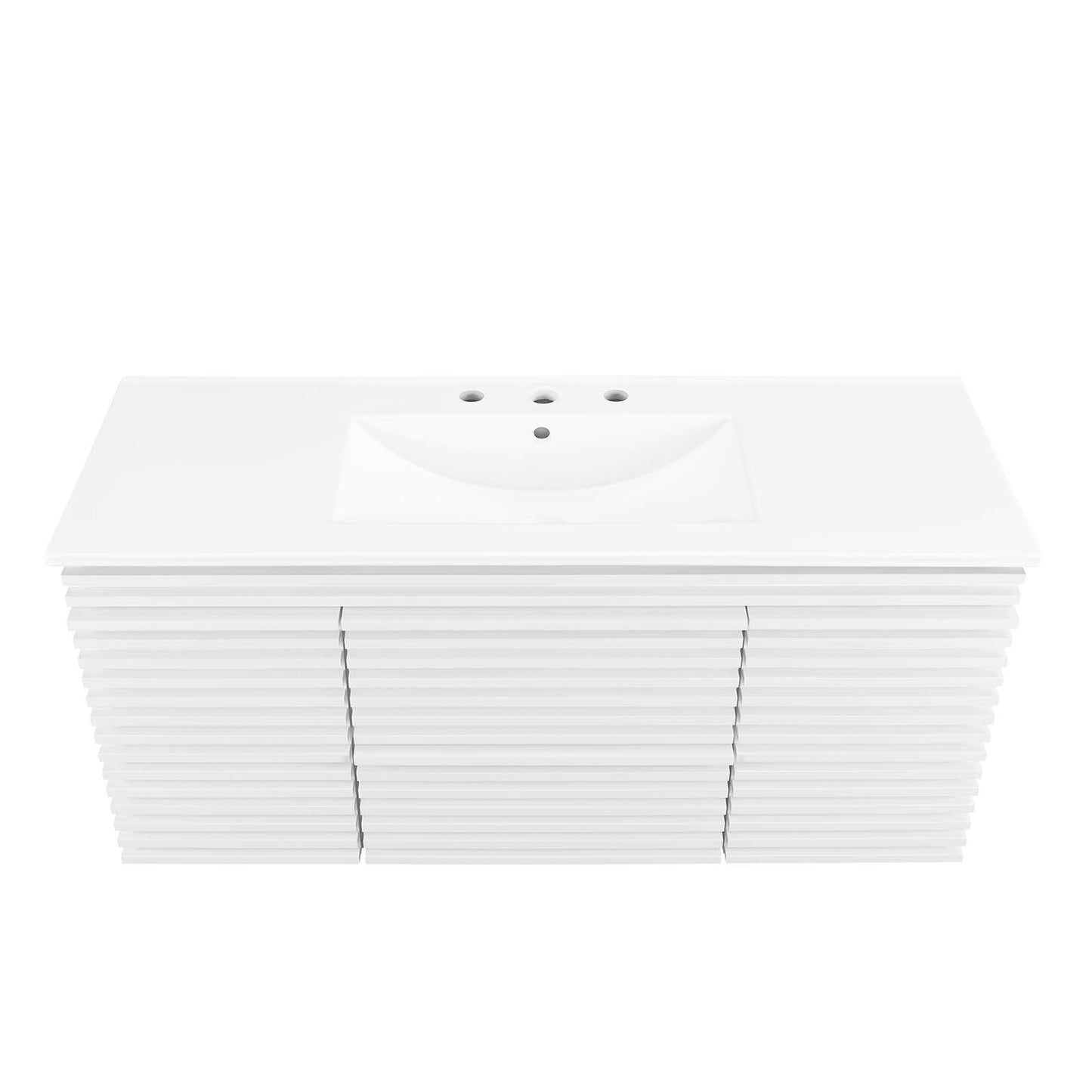 Render 48" Wall-Mount Bathroom Vanity by Modway