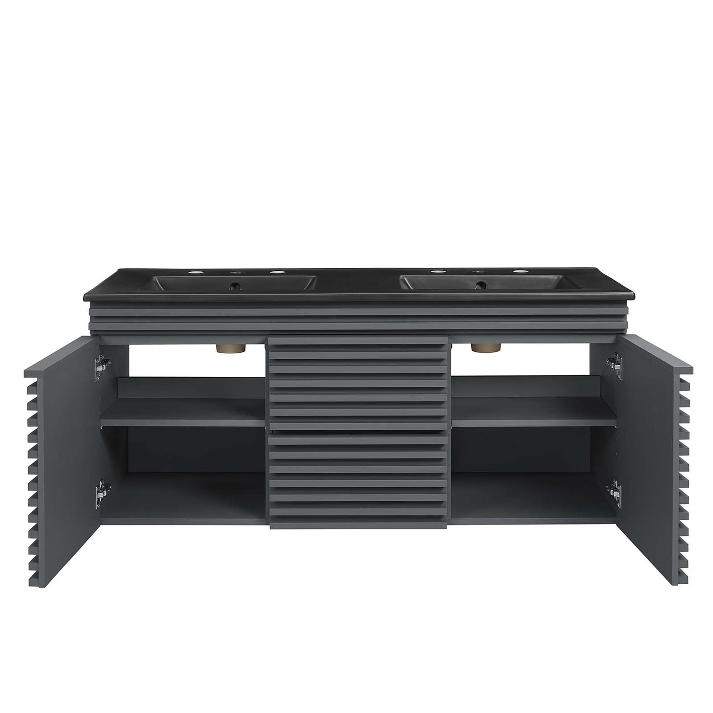 Render 48" Wall-Mount Bathroom Vanity by Modway