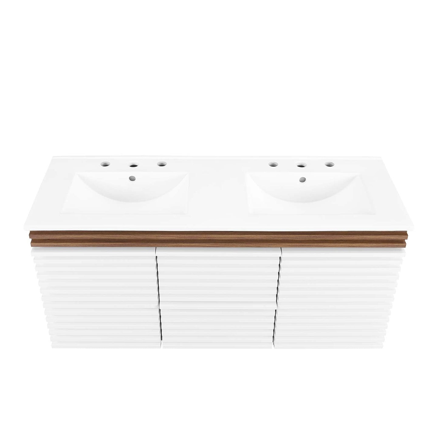 Render 48" Wall-Mount Bathroom Vanity by Modway