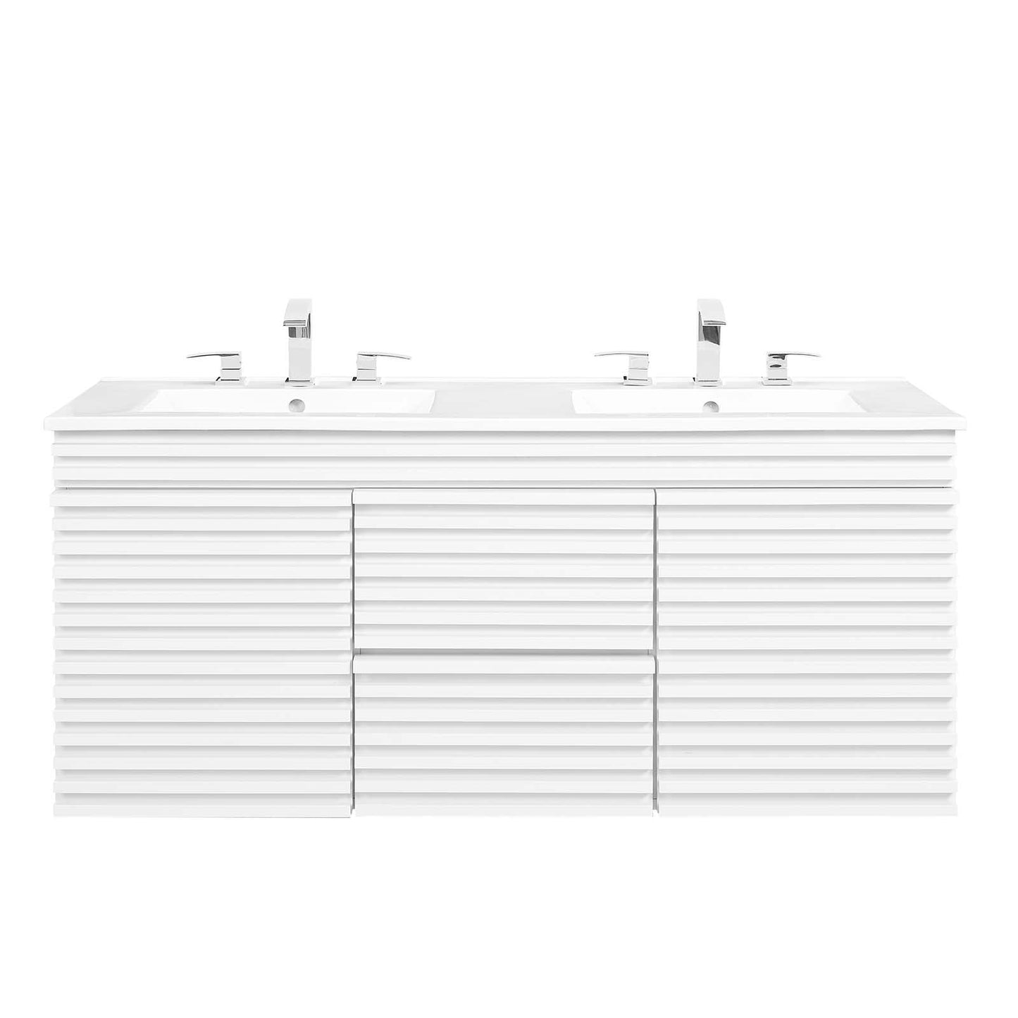 Render 48" Wall-Mount Bathroom Vanity by Modway