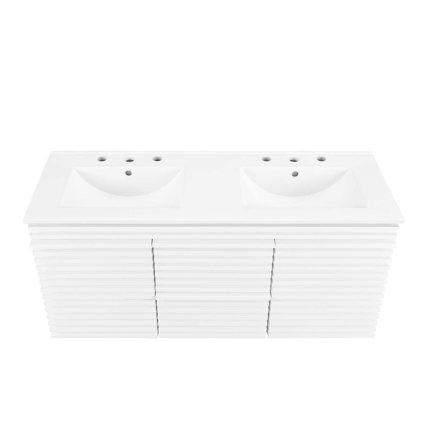 Render 48" Wall-Mount Bathroom Vanity by Modway