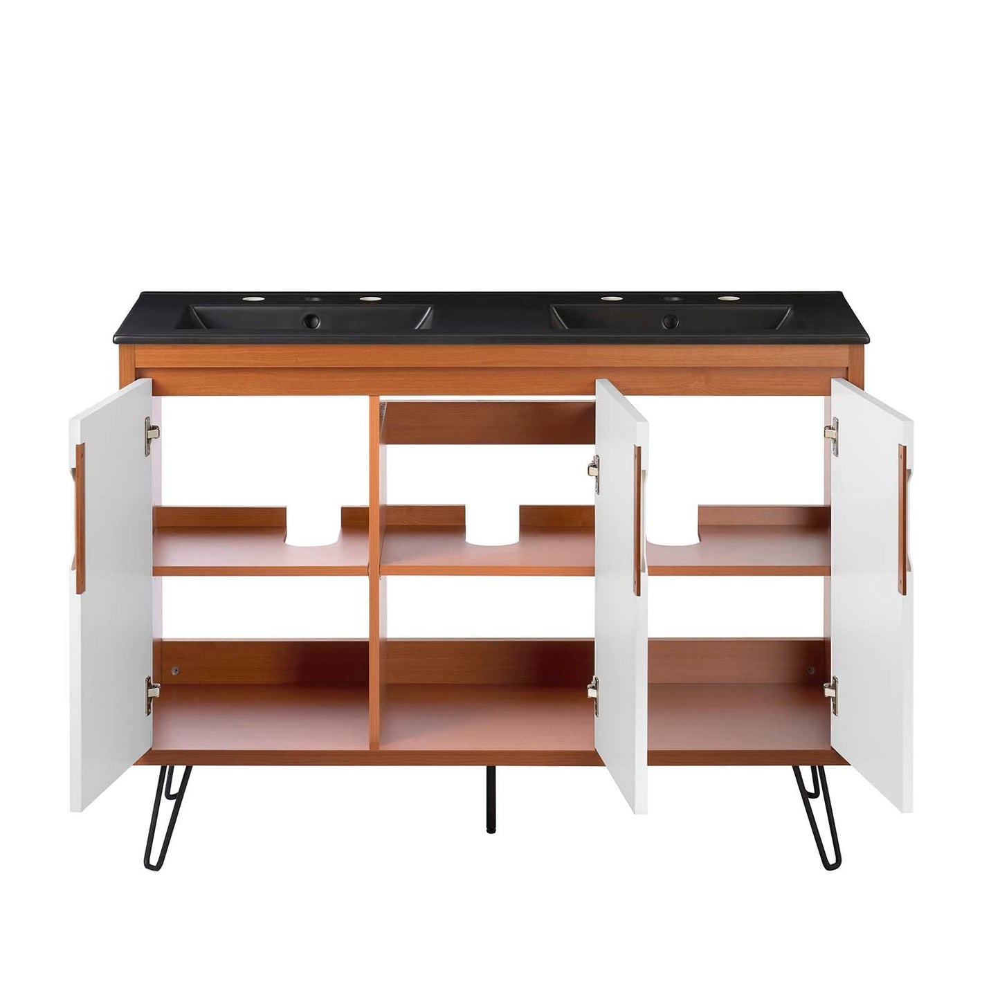 Energize 48" Double Sink Bathroom Vanity by Modway
