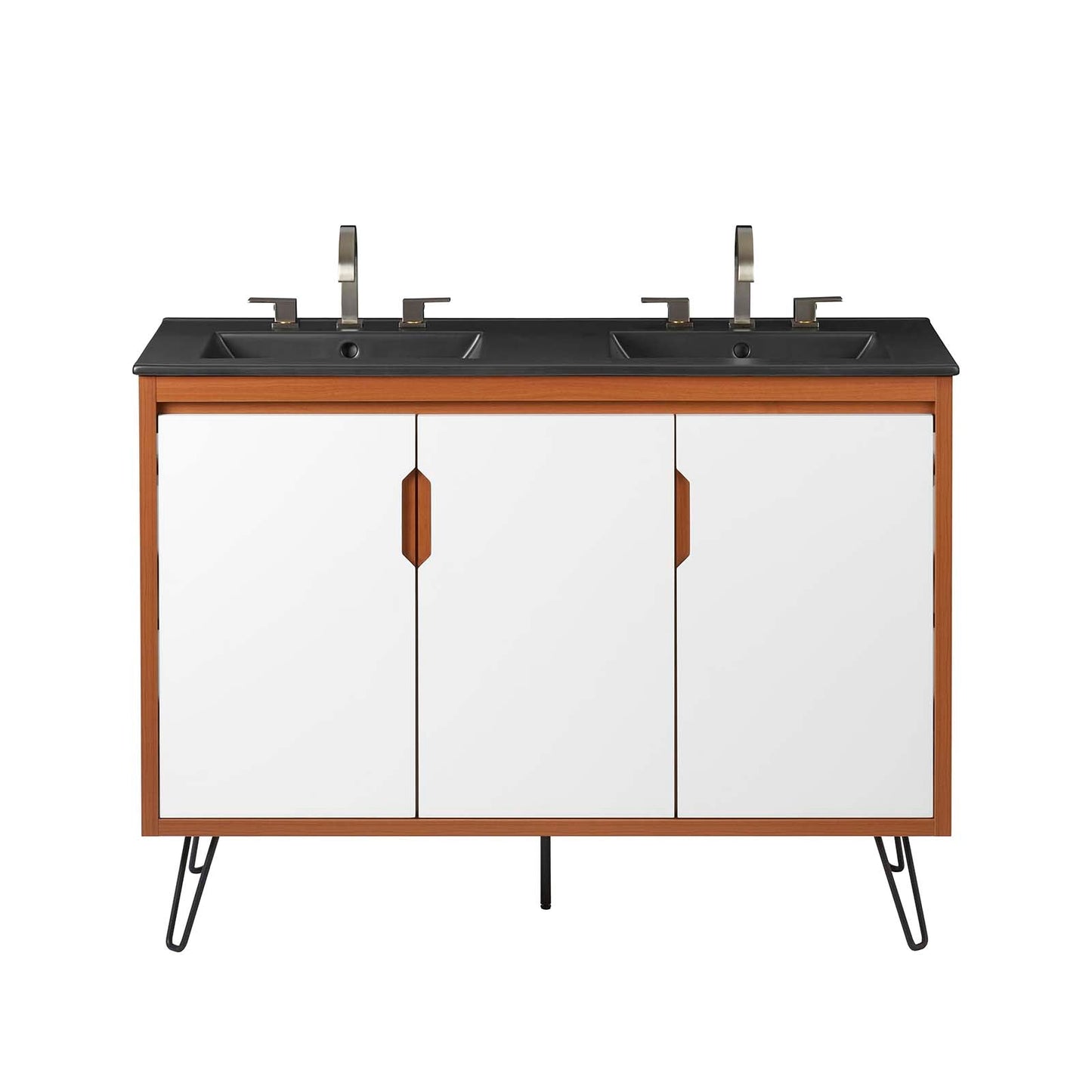Energize 48" Double Sink Bathroom Vanity by Modway