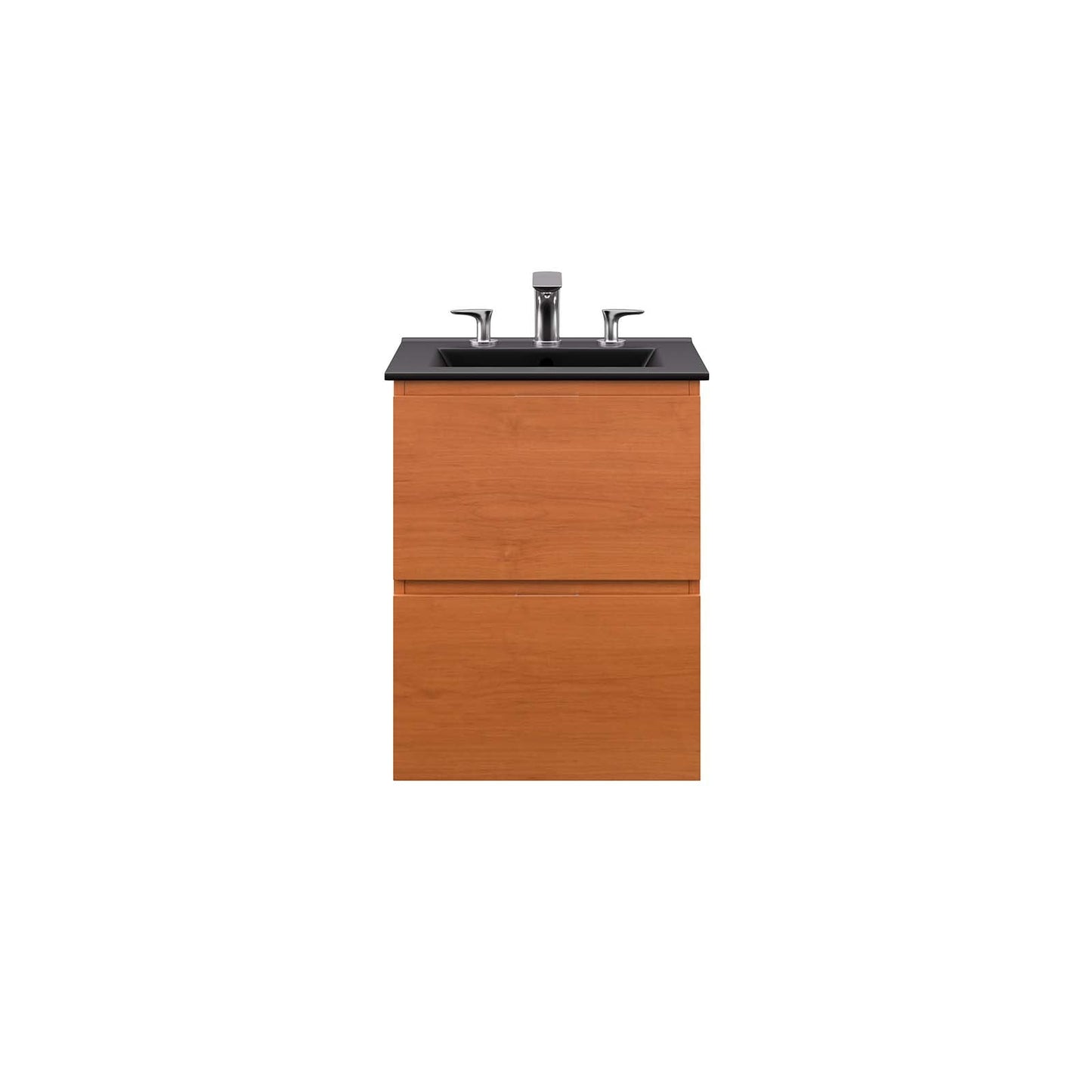 Scenic 18" Wall-Mount Bathroom Vanity by Modway