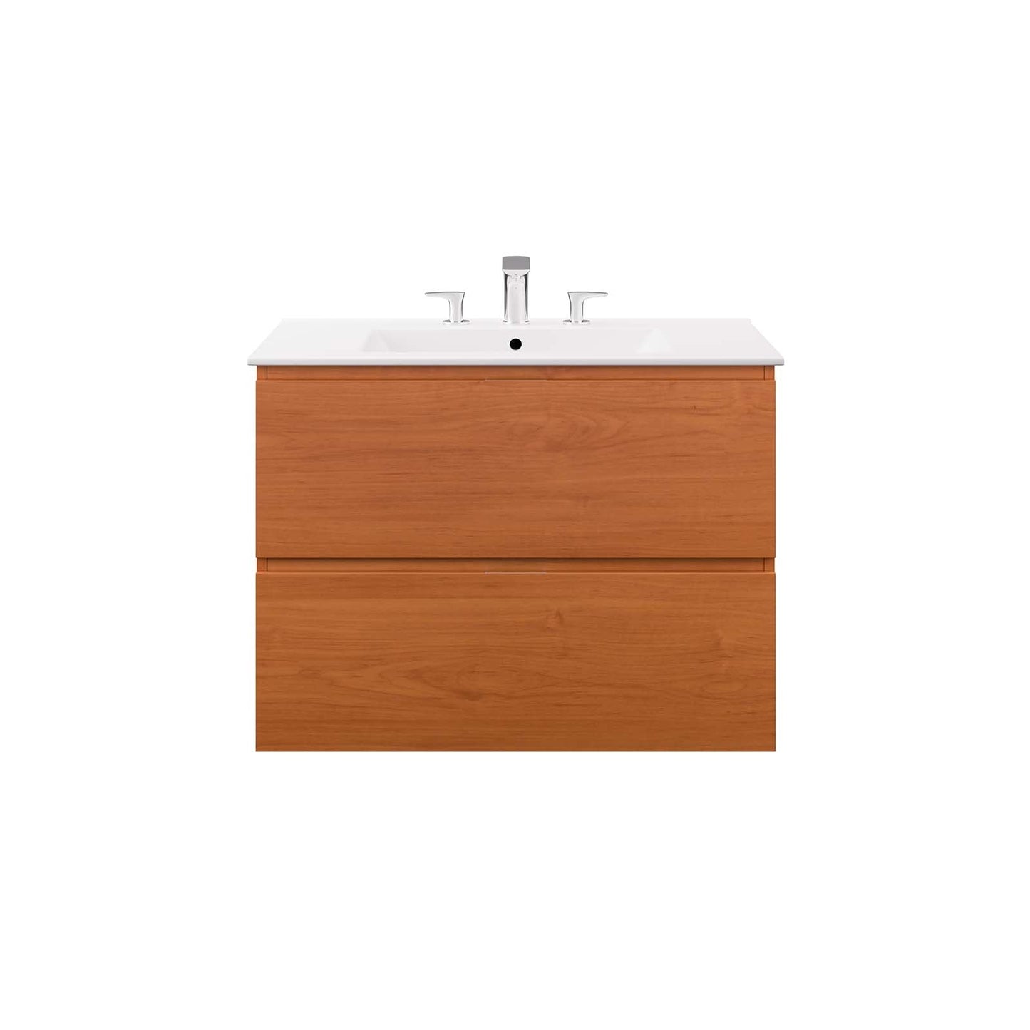 Scenic 30" Wall-Mount Bathroom Vanity by Modway