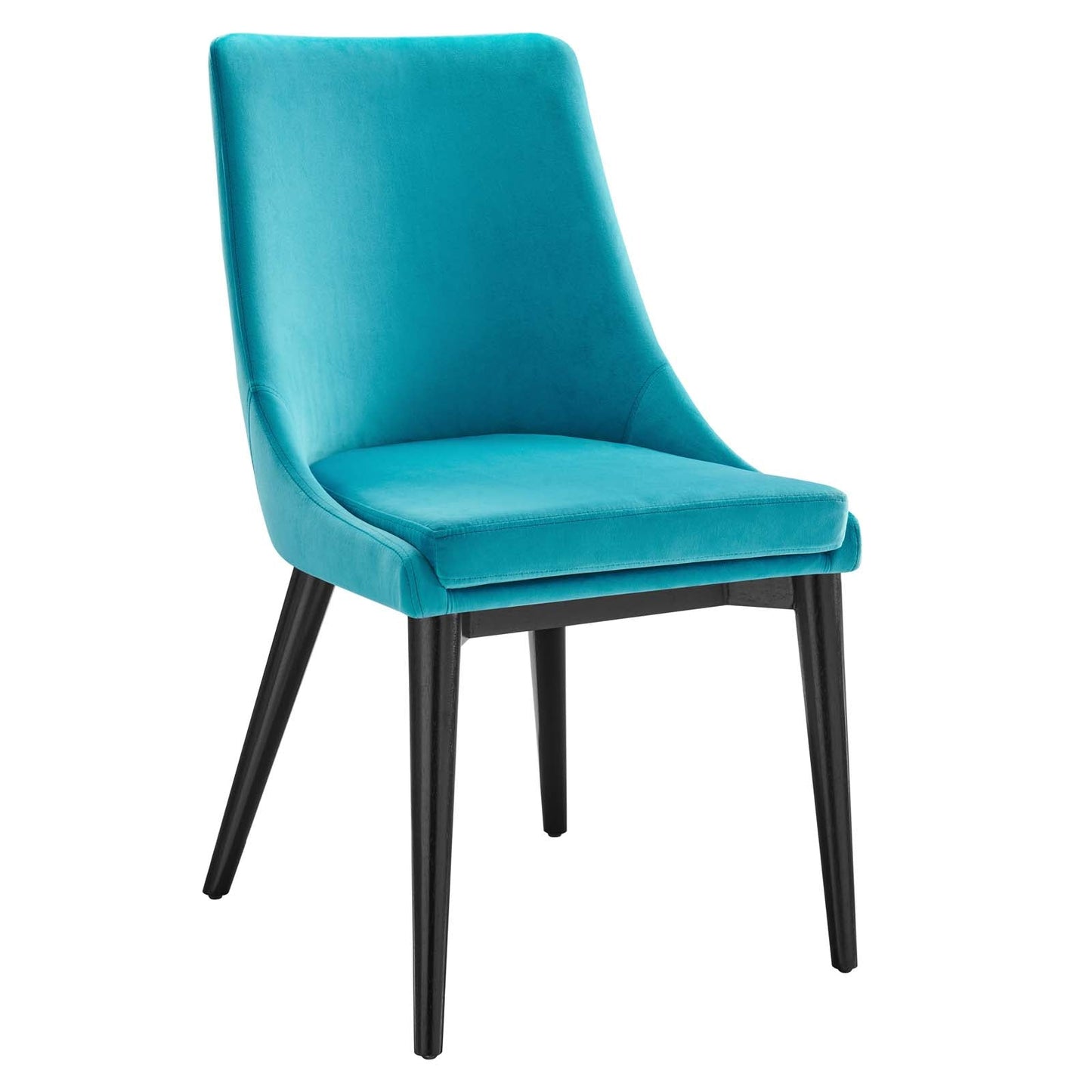Viscount Accent Performance Velvet Dining Chairs Set of 2 by Modway