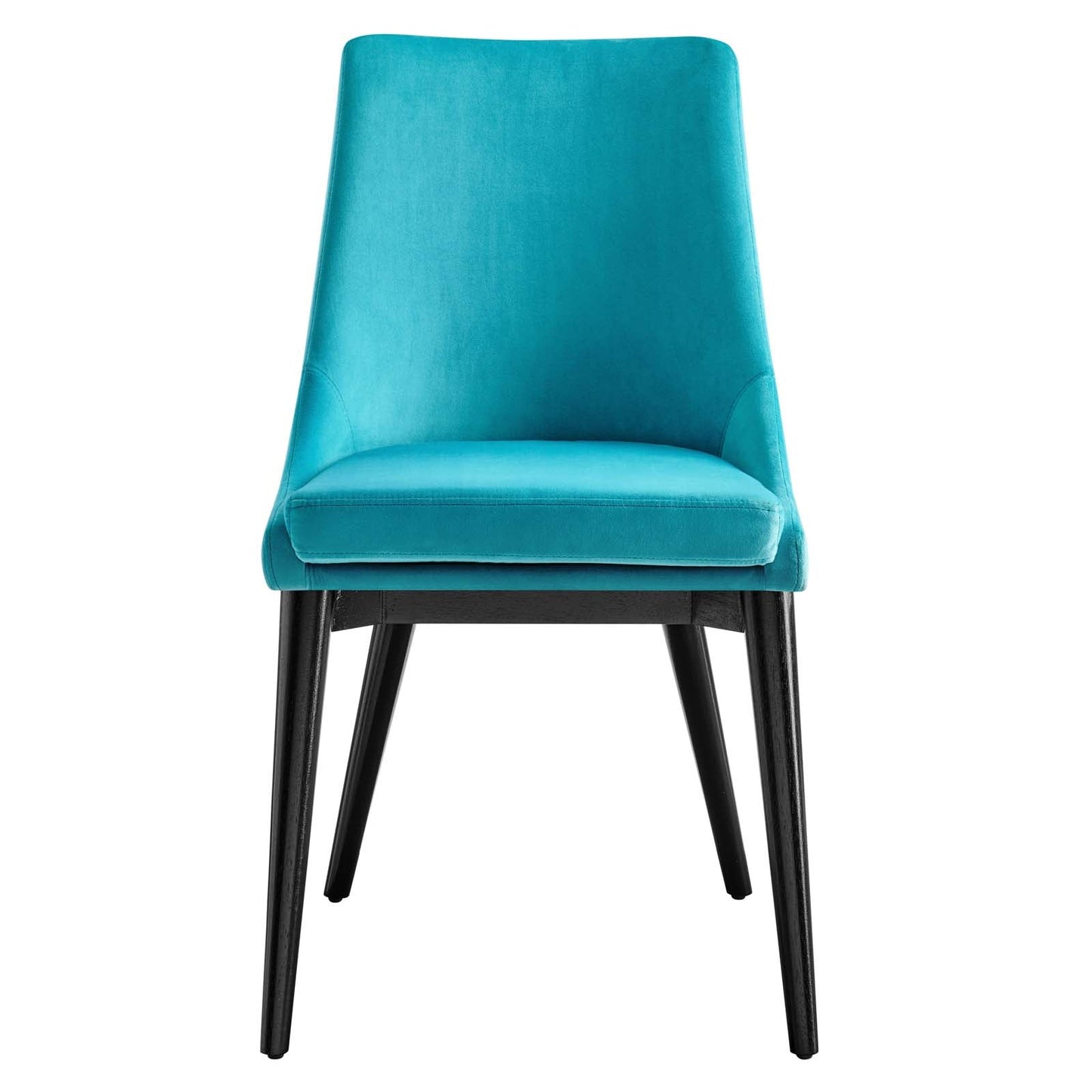 Viscount Accent Performance Velvet Dining Chairs Set of 2 by Modway