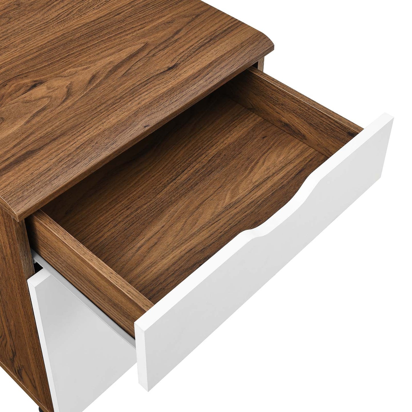 Envision Wood Desk and File Cabinet Set by Modway