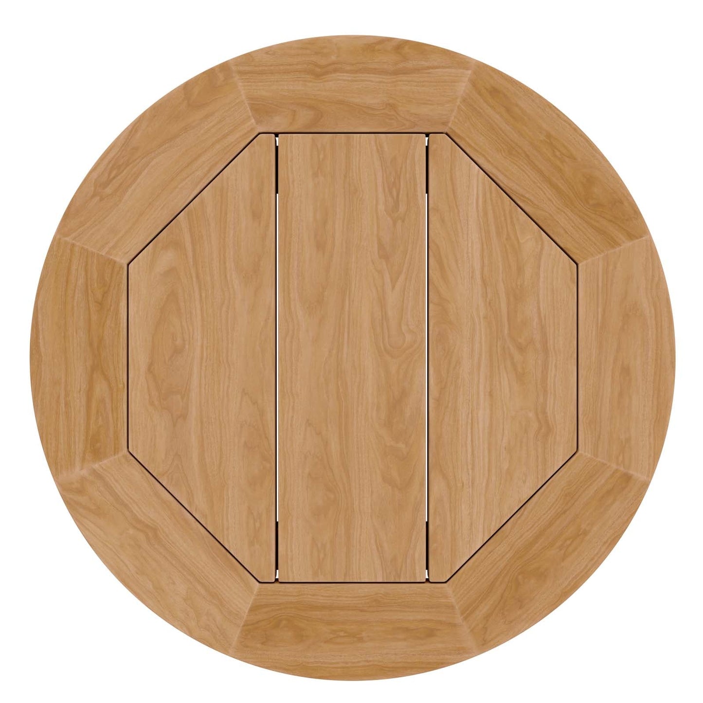 Brisbane 6-Piece Teak Wood Outdoor Patio Set by Modway