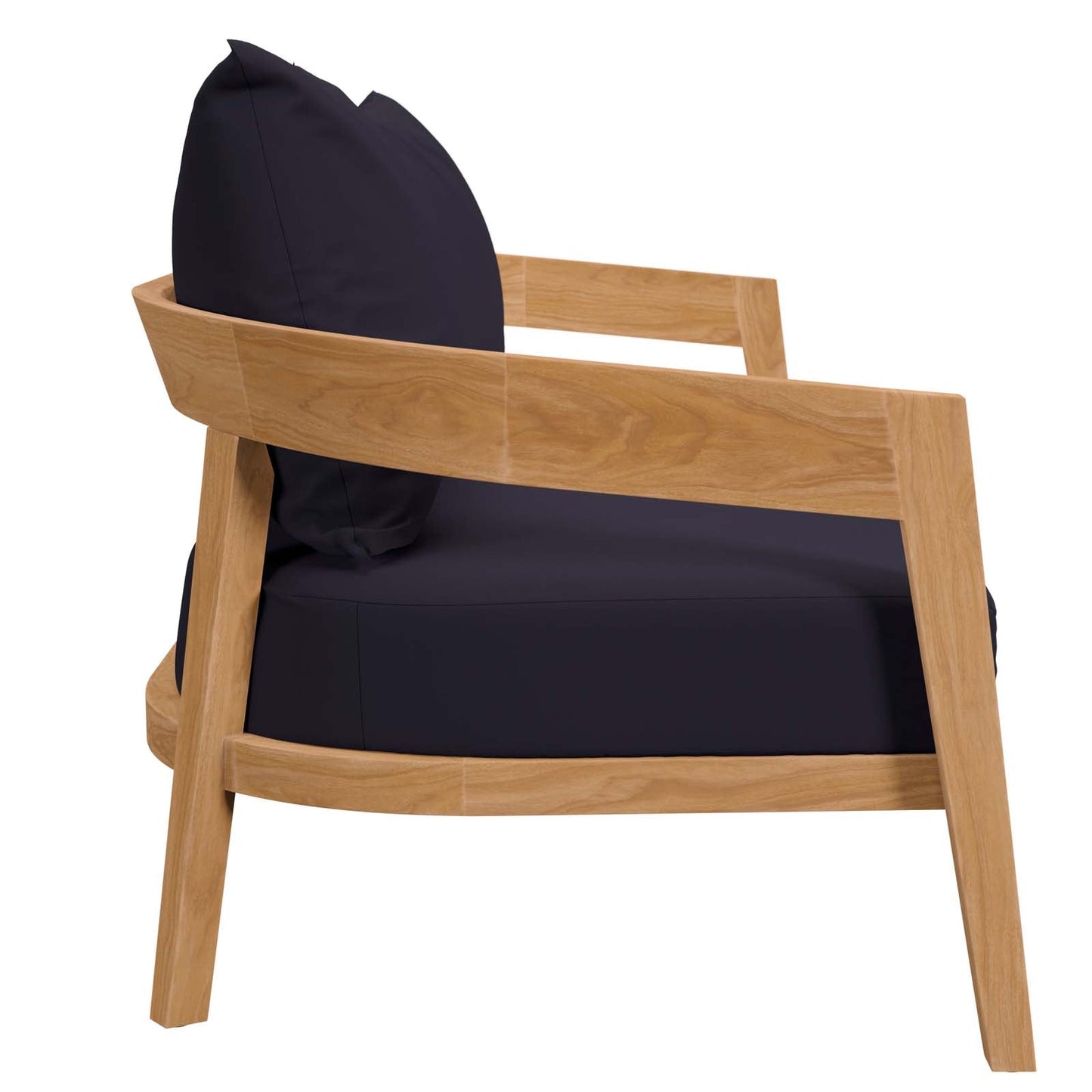 Brisbane 6-Piece Teak Wood Outdoor Patio Set by Modway