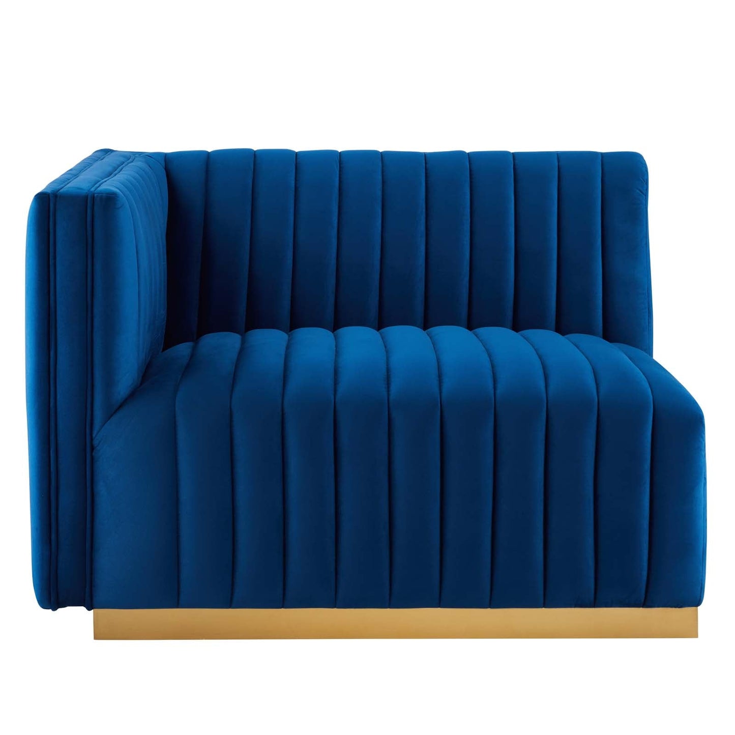 Conjure Channel Tufted Performance Velvet Loveseat by Modway