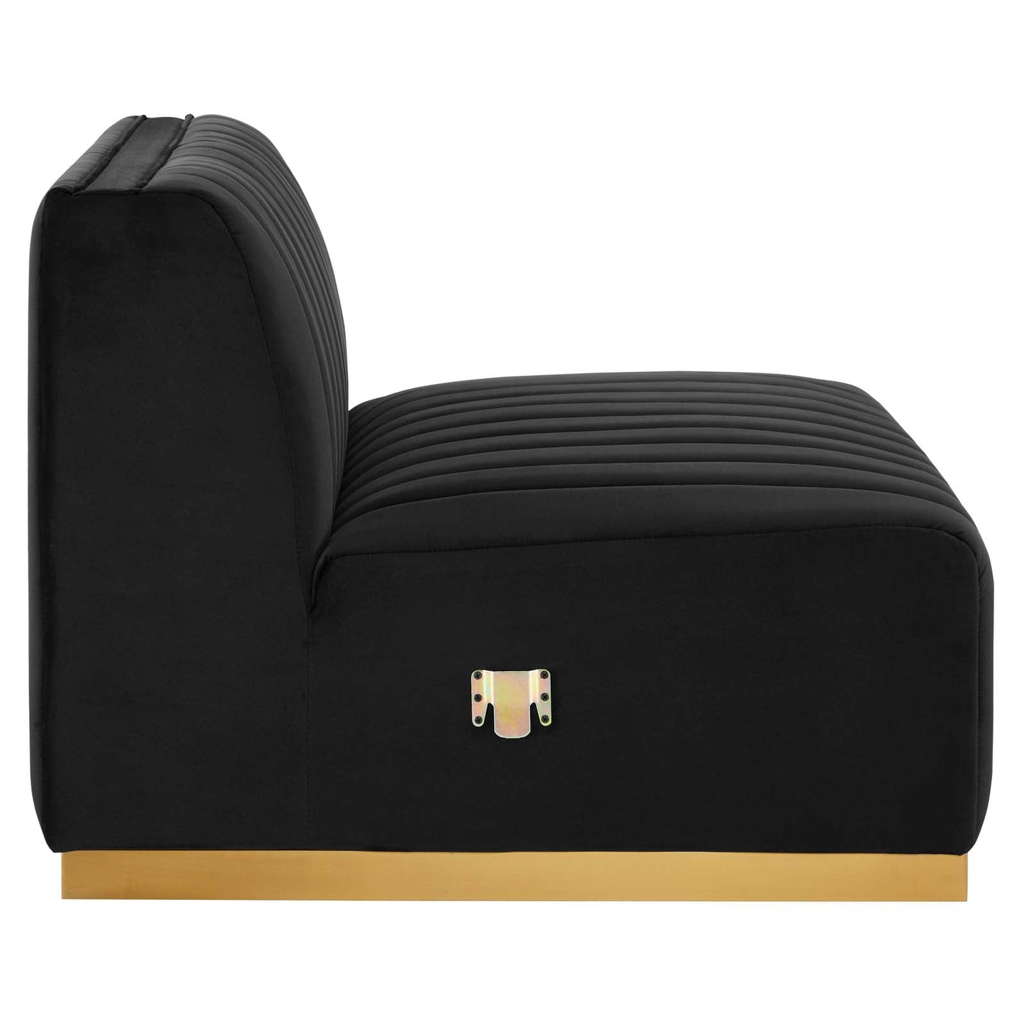 Conjure Channel Tufted Performance Velvet Sofa in