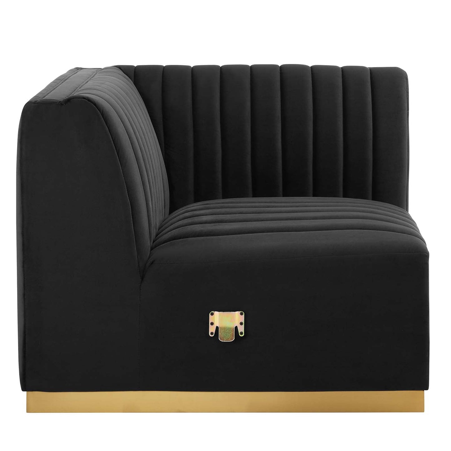 Conjure Channel Tufted Performance Velvet 5-Piece