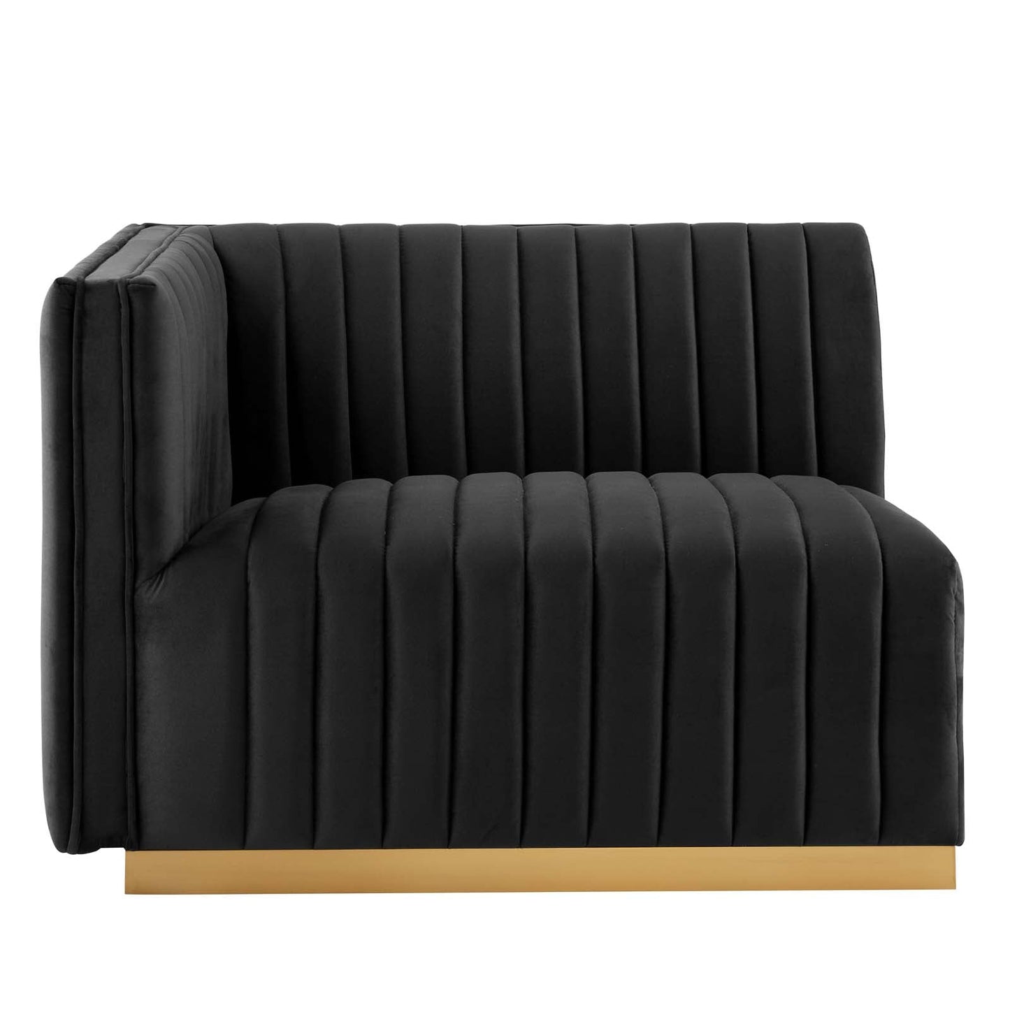 Conjure Channel Tufted Performance Velvet 5-Piece