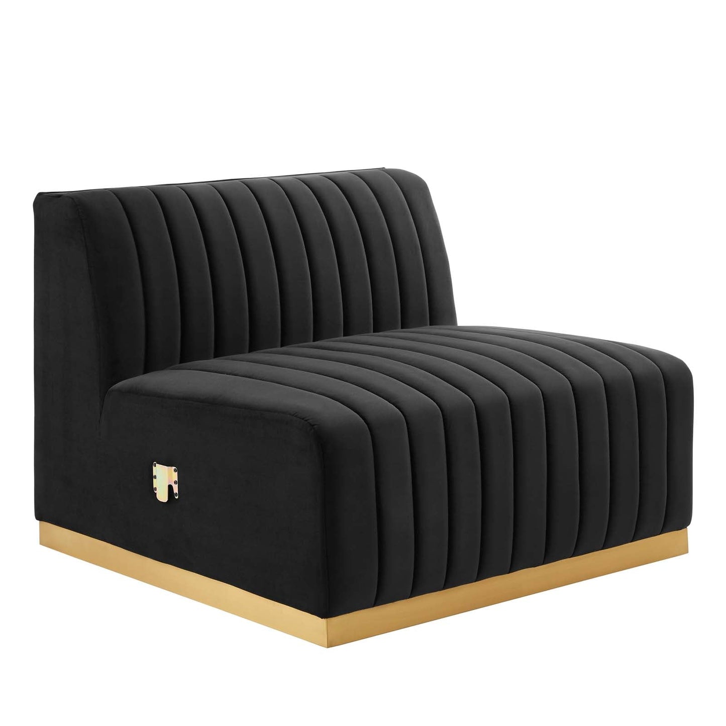 Conjure Channel Tufted Performance Velvet 5-Piece