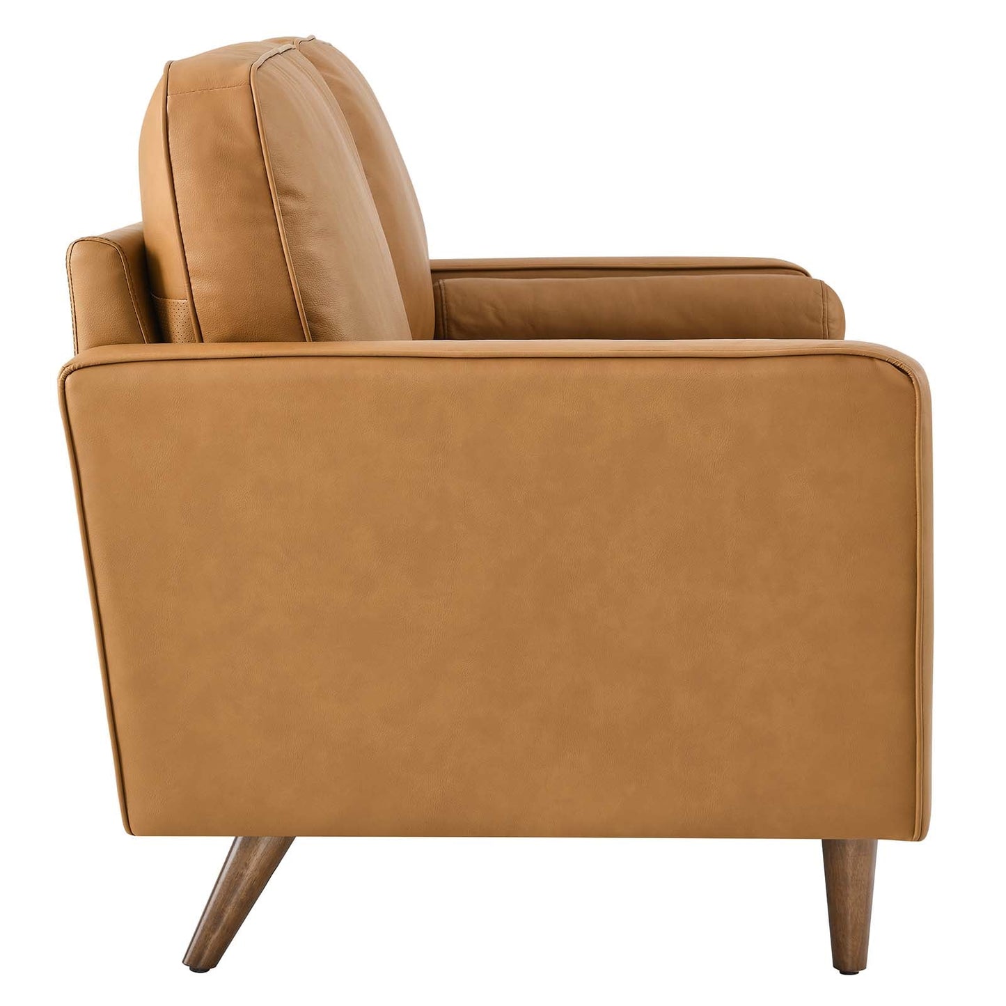 Valour Leather Loveseat by Modway
