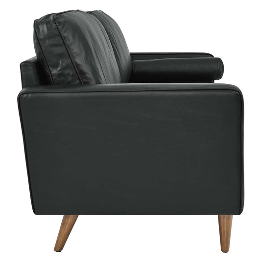 Valour 88" Leather Sofa by Modway