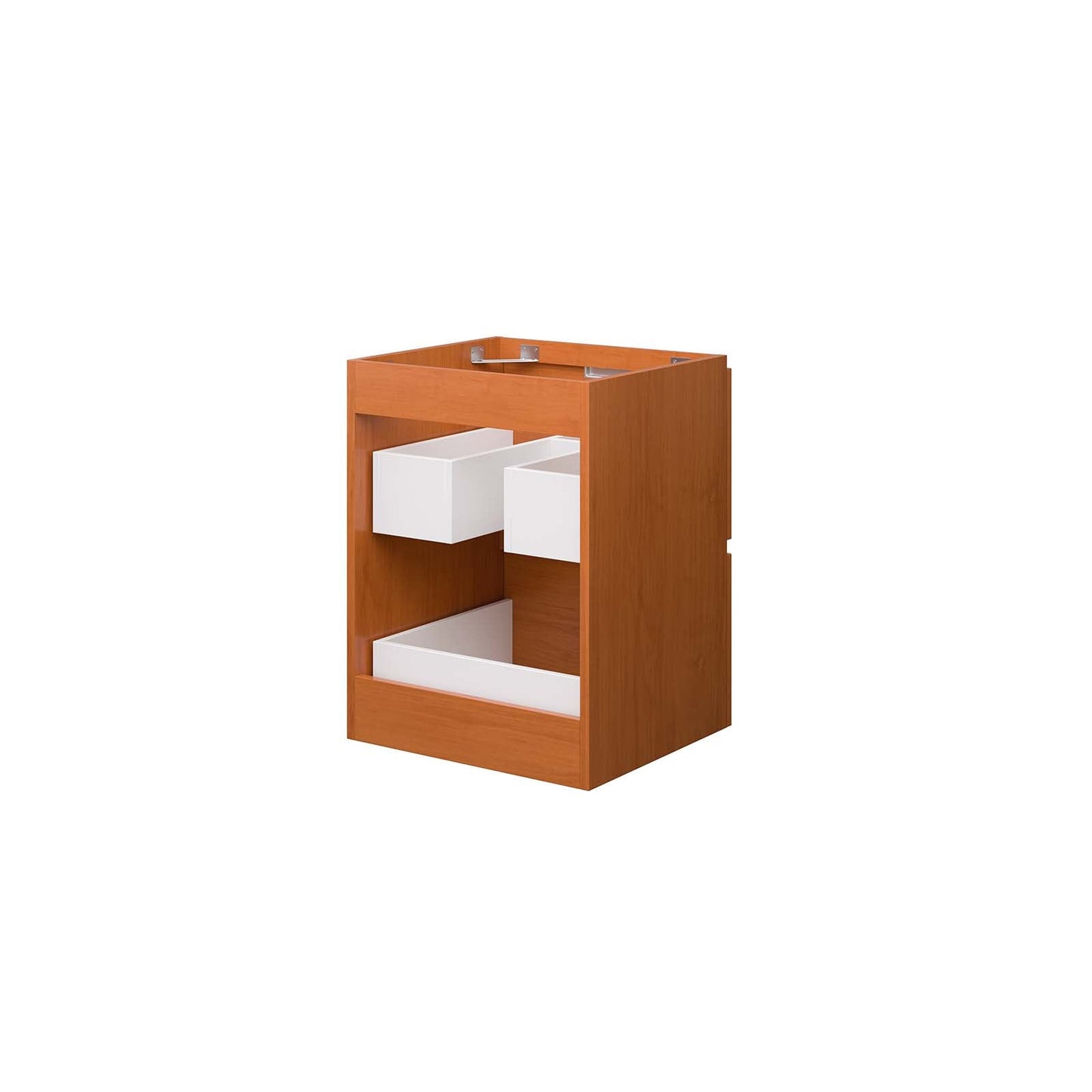 Scenic 18" Wall-Mount Bathroom Vanity Cabinet (Sink Basin Not Included) by Modway