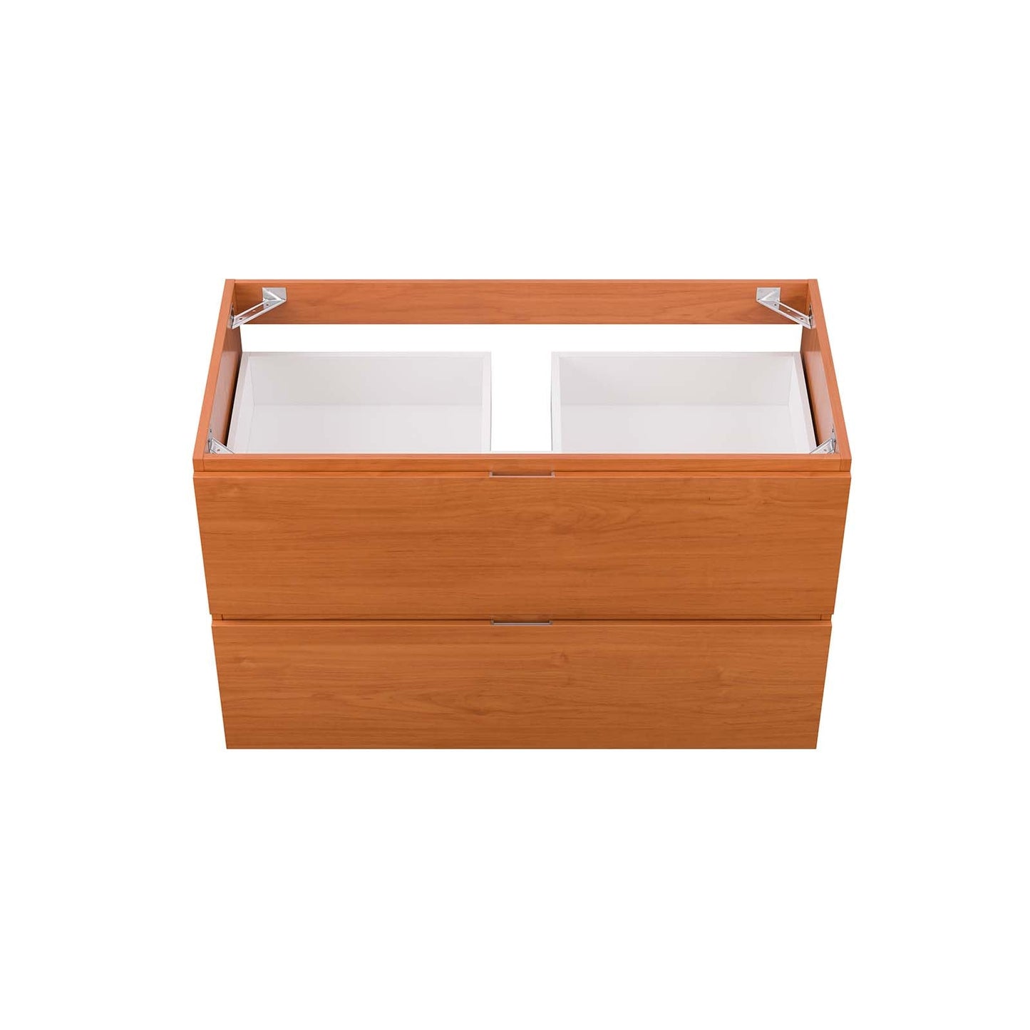 Scenic 36" Wall-Mount Bathroom Vanity Cabinet (Sink Basin Not Included) by Modway