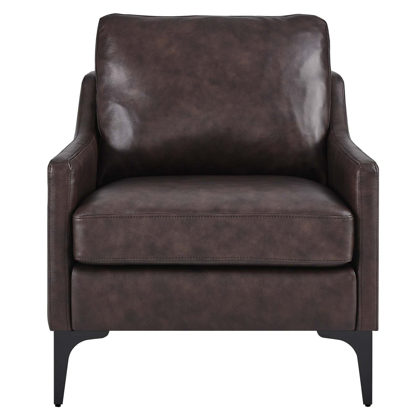 Corland Leather Armchair by Modway
