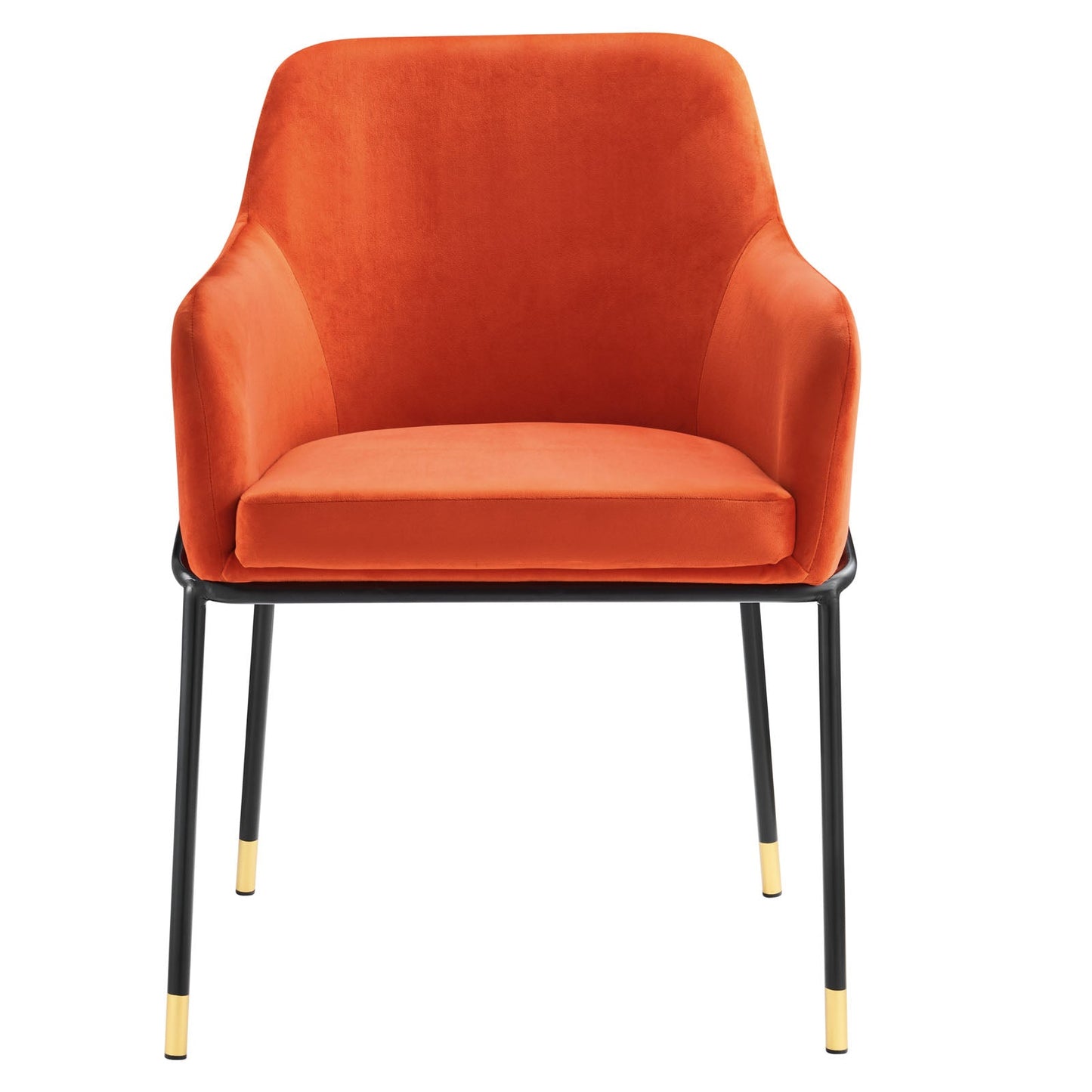 Jovi Performance Velvet Dining Armchair Set of 2 by Modway