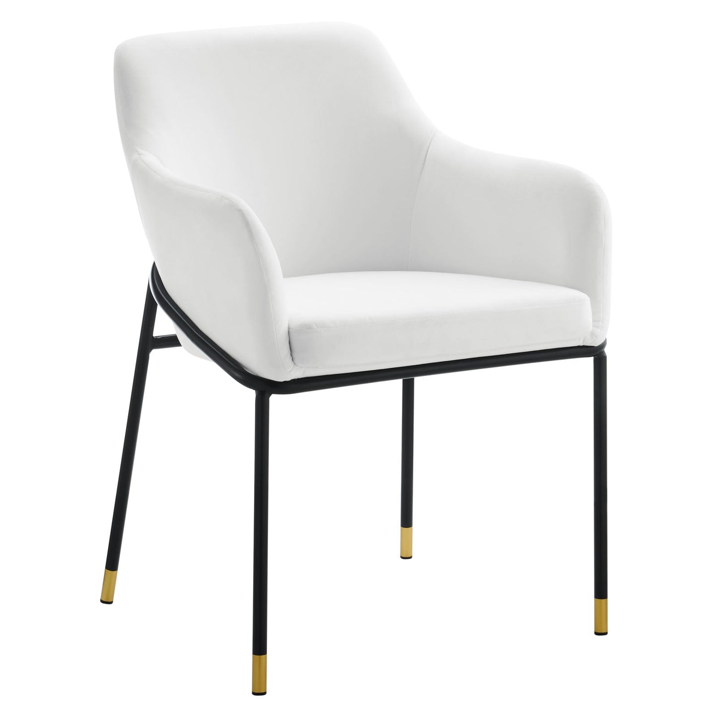 Jovi Performance Velvet Dining Armchair Set of 2 by Modway