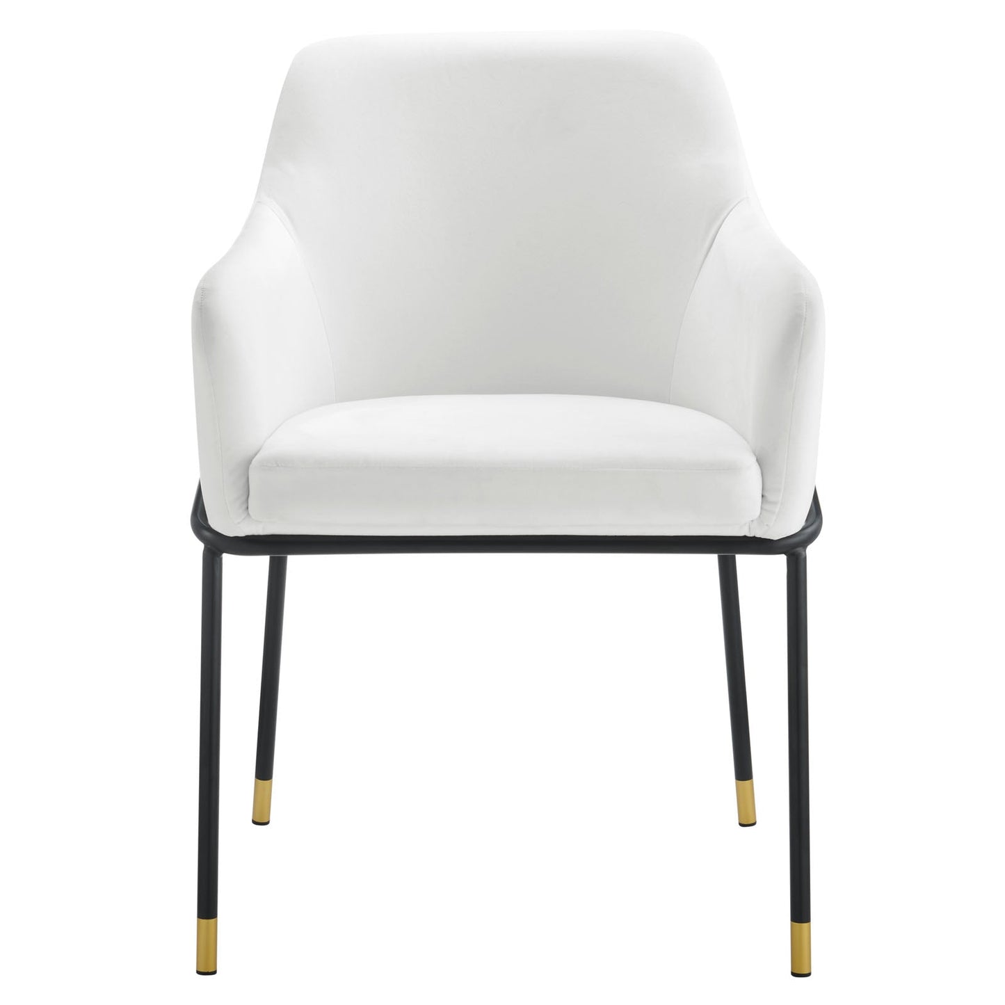 Jovi Performance Velvet Dining Armchair Set of 2 by Modway