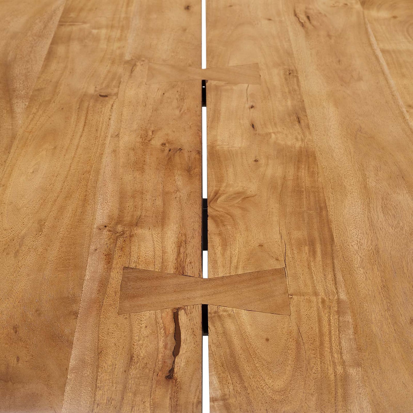 Ardor 74" Live Edge Acacia Wood Acacia Wood Dining Table by Modway
