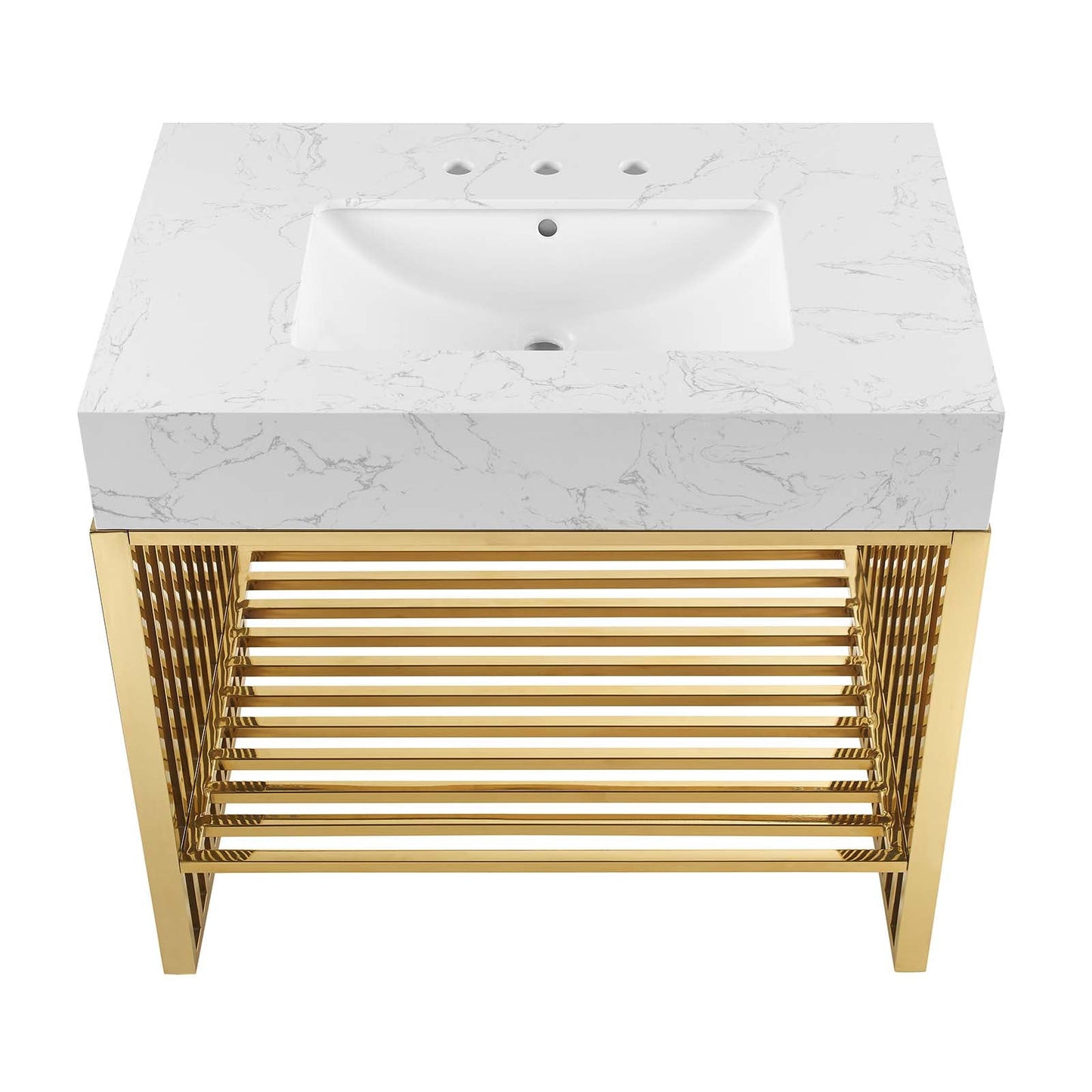 Gridiron 36" Bathroom Vanity by Modway