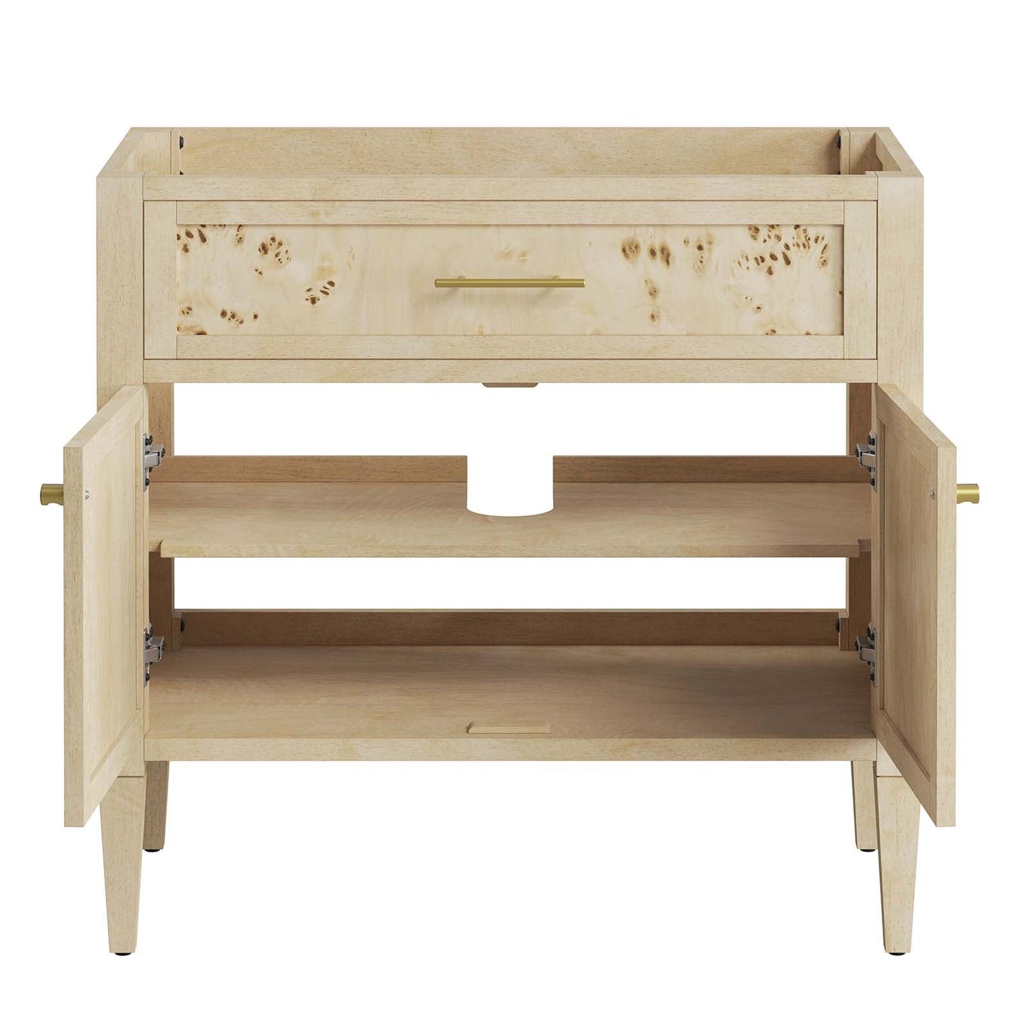 Elysian 36" Wood Bathroom Vanity Cabinet (Sink Basin Not Included) by Modway