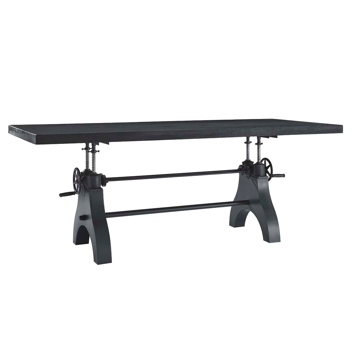 Genuine 96" Crank Adjustable Height Dining and Conference Table by Modway