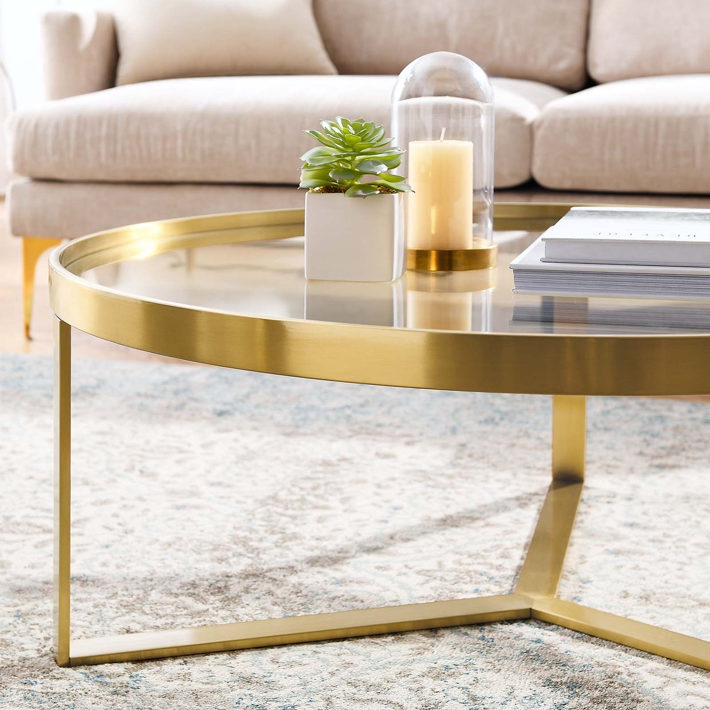 Relay Coffee Table by Modway