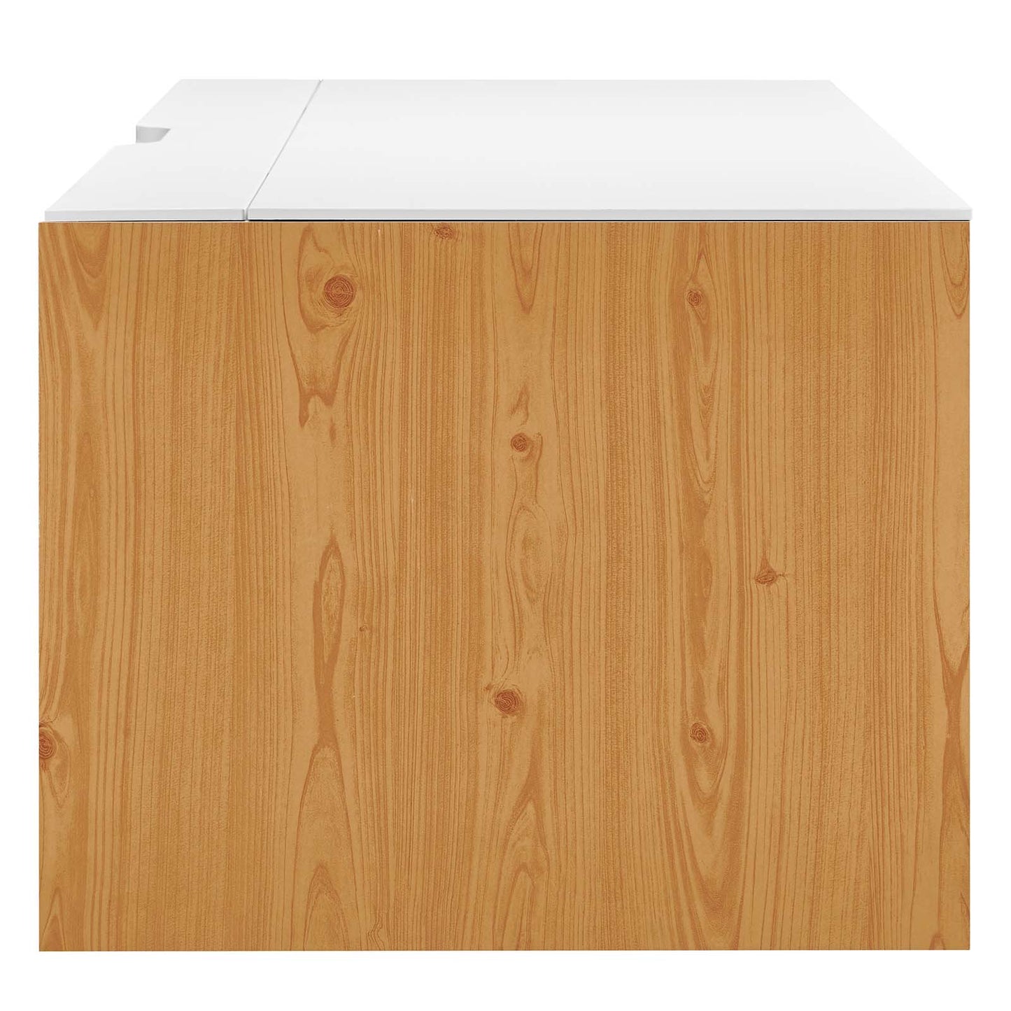 Kinetic 49" Wall-Mount Office Desk by Modway