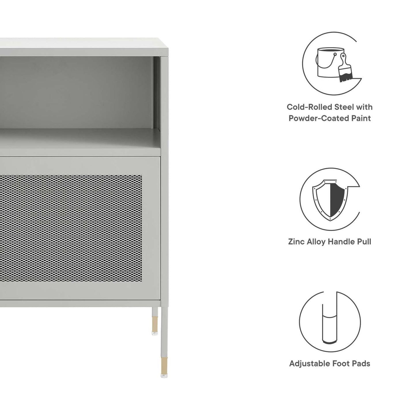 Covelo Side Table by Modway