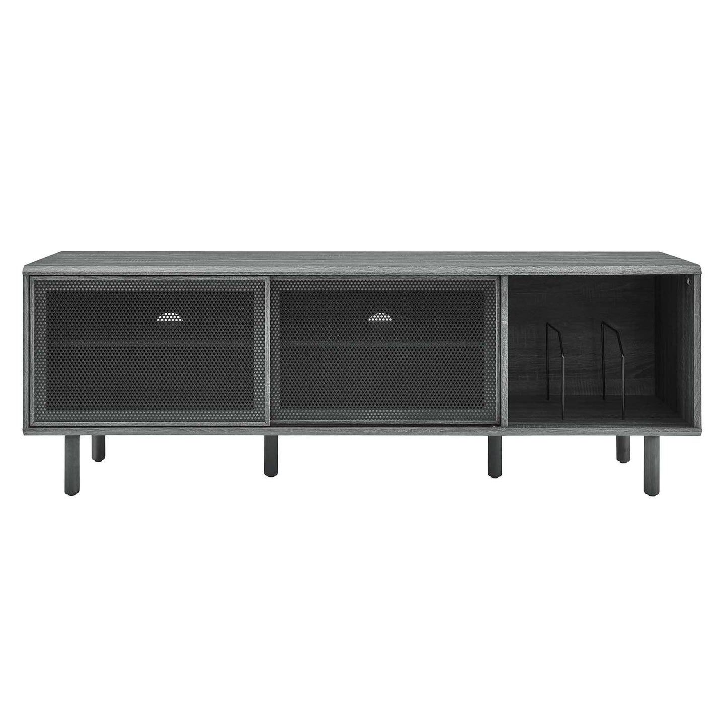 Kurtis 67" TV and Vinyl Record Stand by Modway
