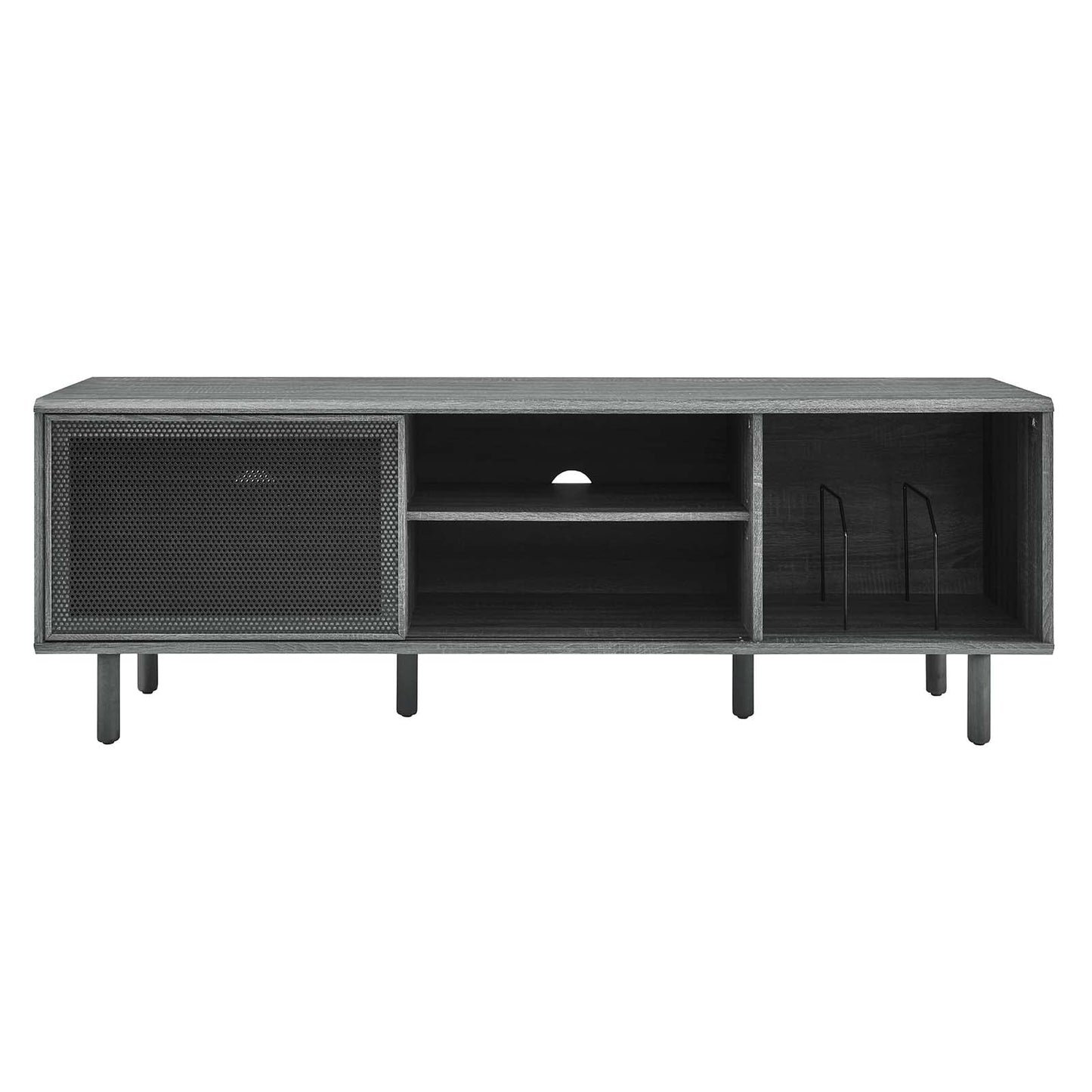 Kurtis 67" TV and Vinyl Record Stand by Modway