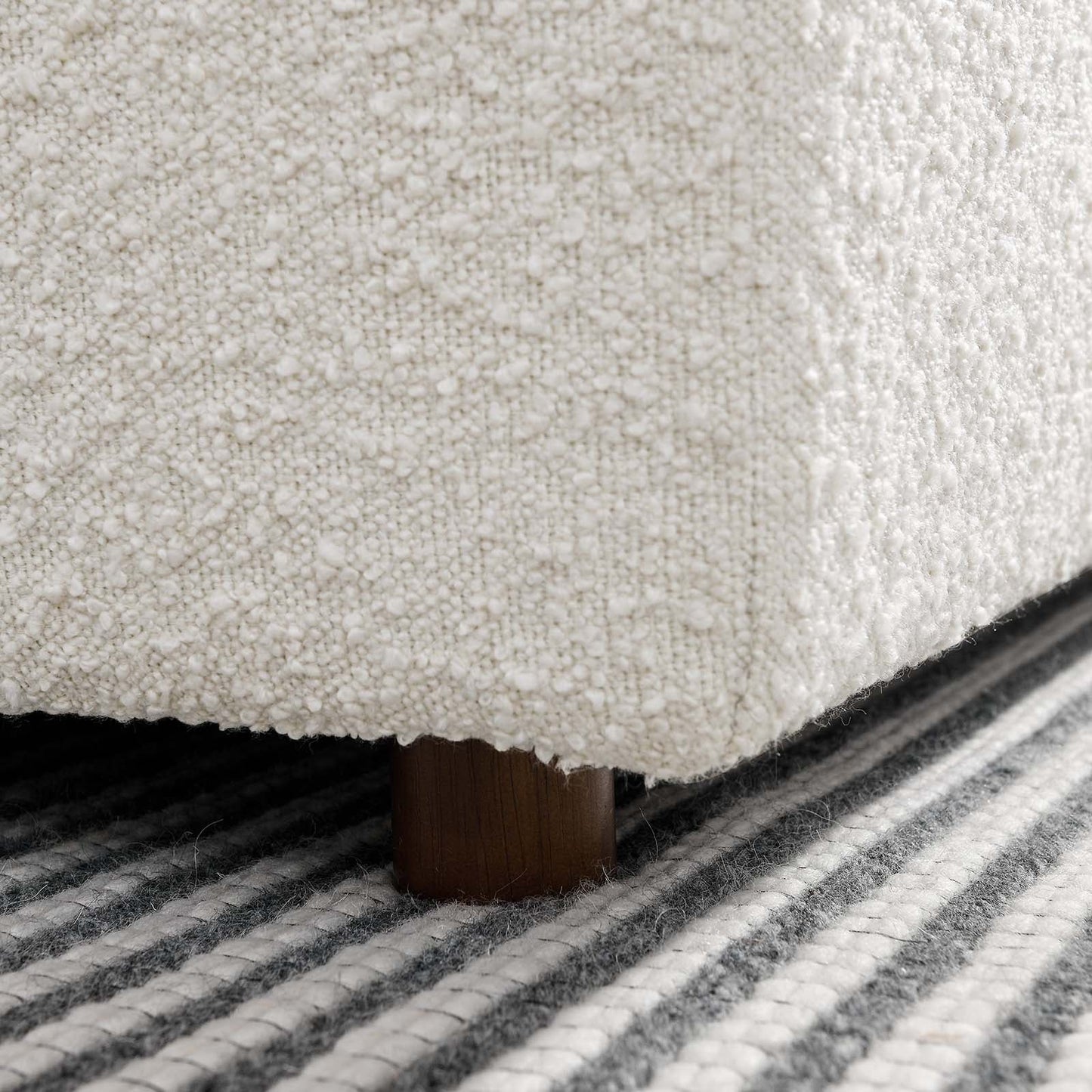Commix Down Filled Overstuffed Boucle Fabric Armless Chair by Modway