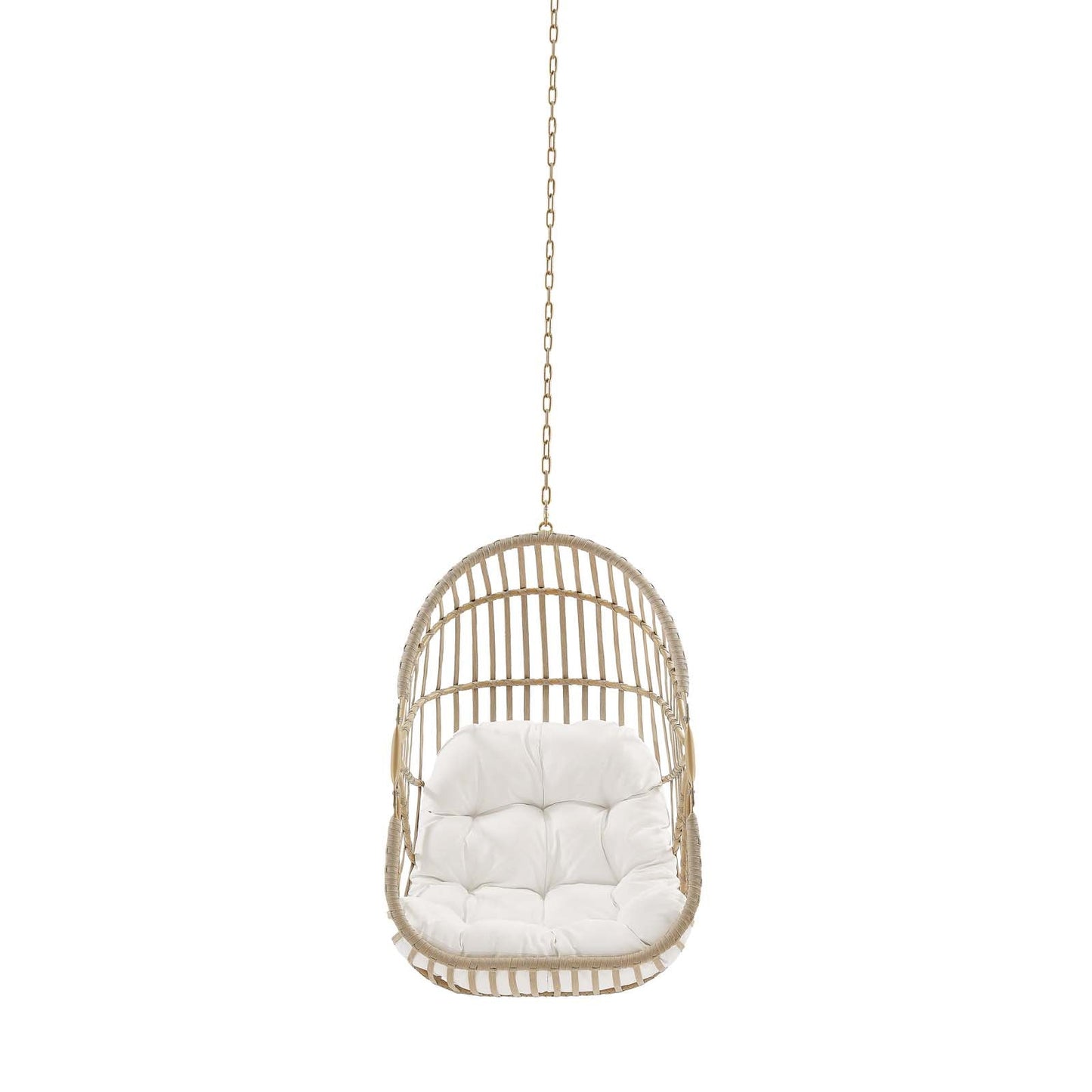 Amalie Wicker Rattan Outdoor Patio Rattan Swing Chair without Stand by Modway