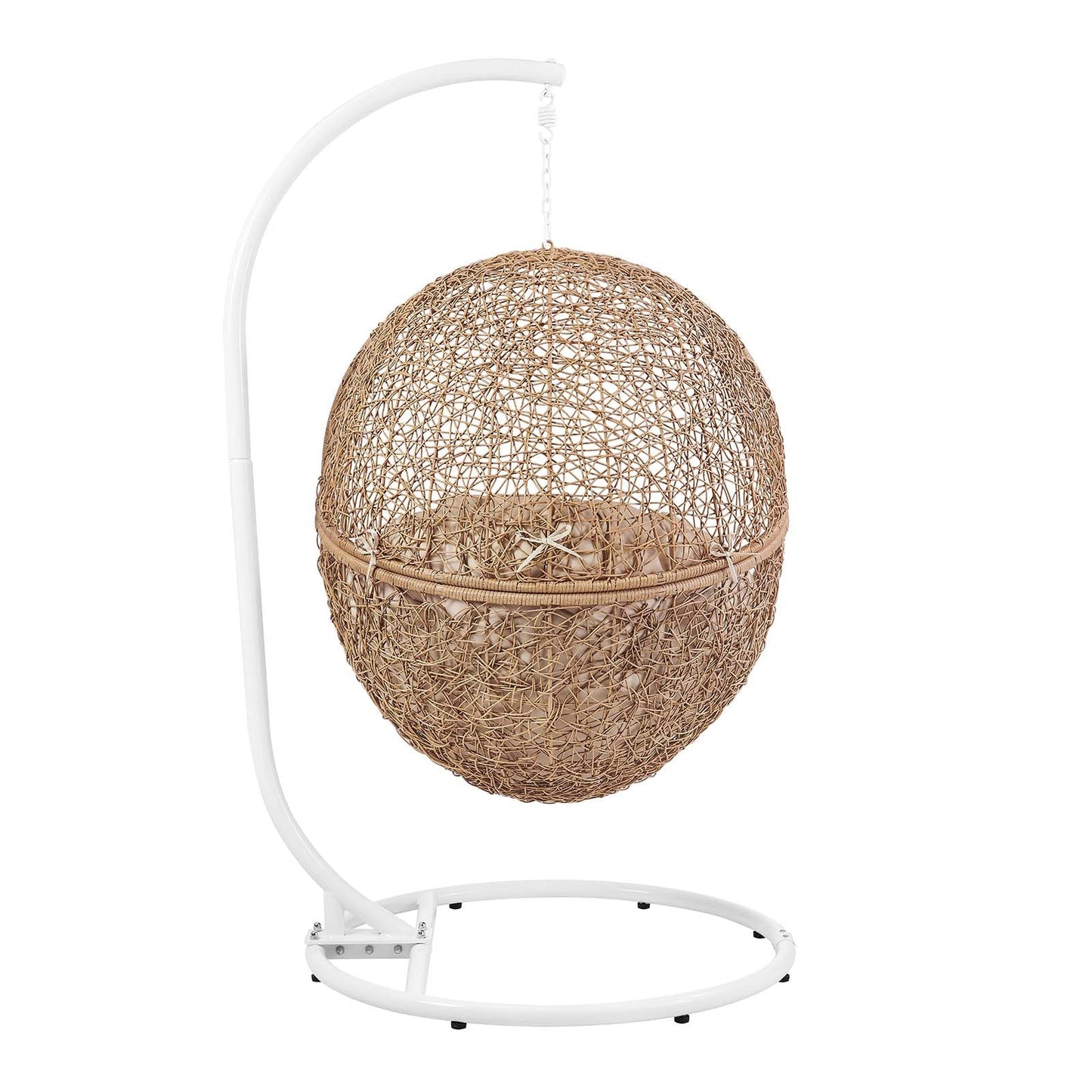 Encase Outdoor Patio Rattan Swing Chair by Modway