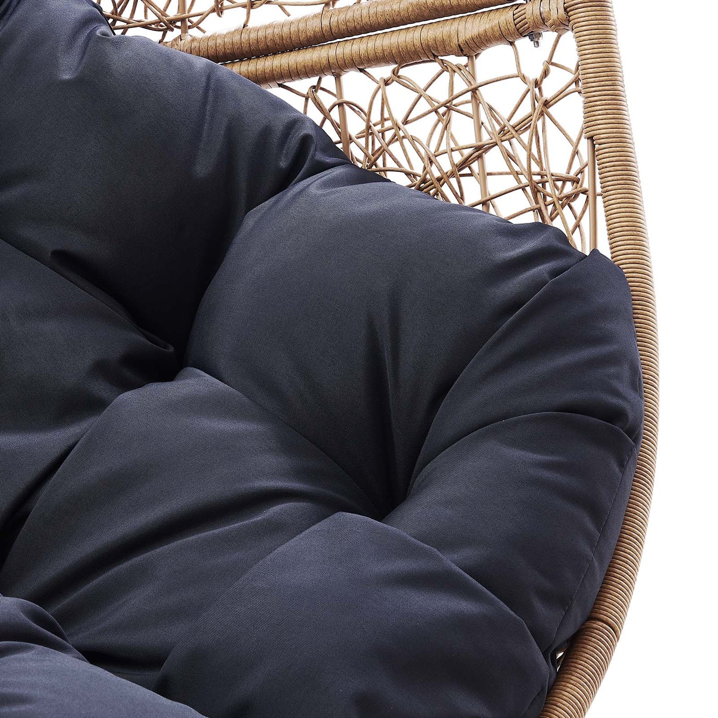 Encase Outdoor Patio Rattan Swing Chair by Modway