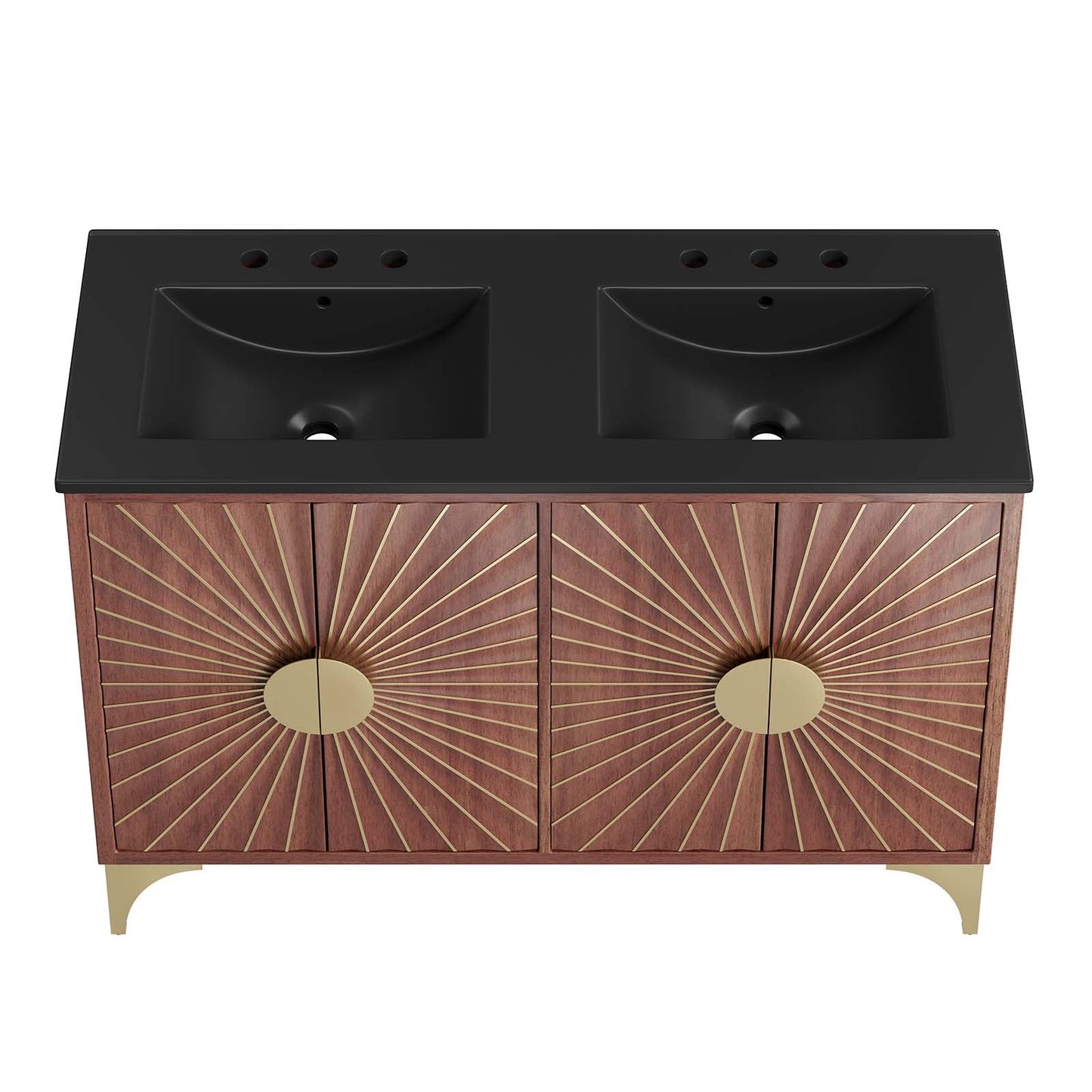 Daylight 48" Double Sink Bathroom Vanity by Modway