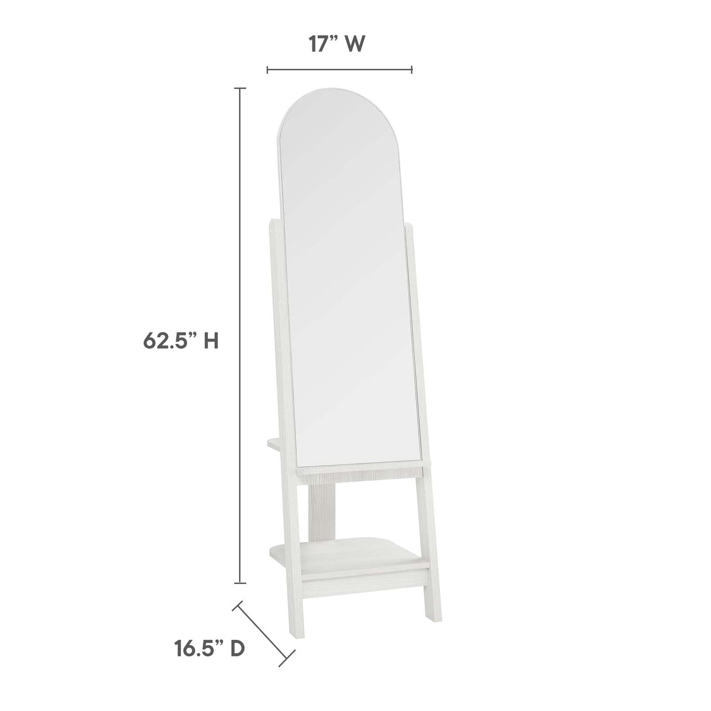Ascend Standing Mirror by Modway