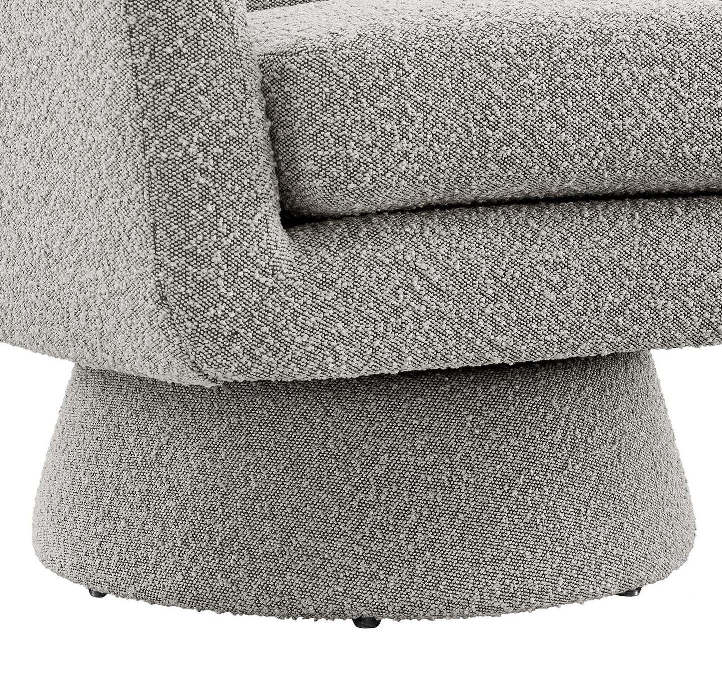 Astral Boucle Fabric Swivel Chair by Modway