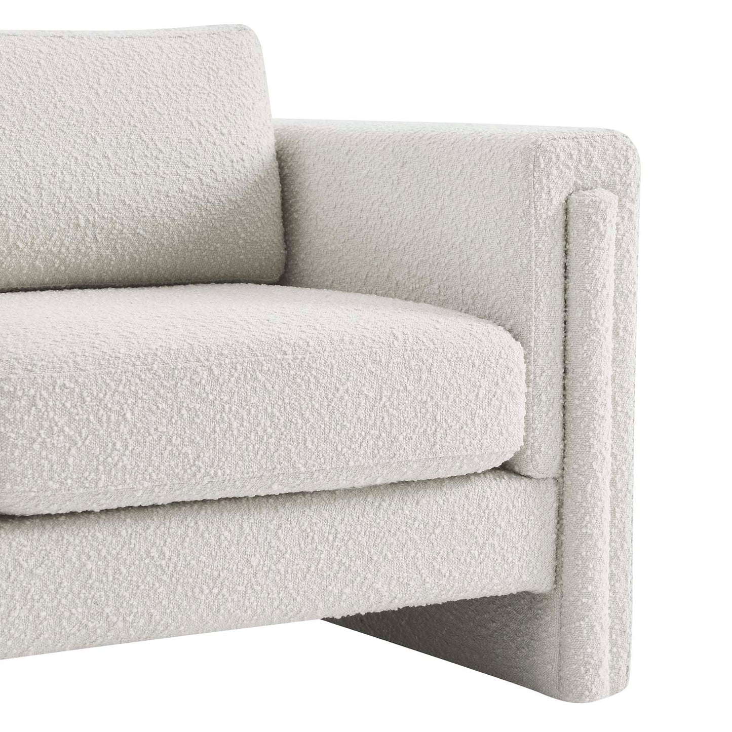 Visible Boucle Fabric Armchair by Modway