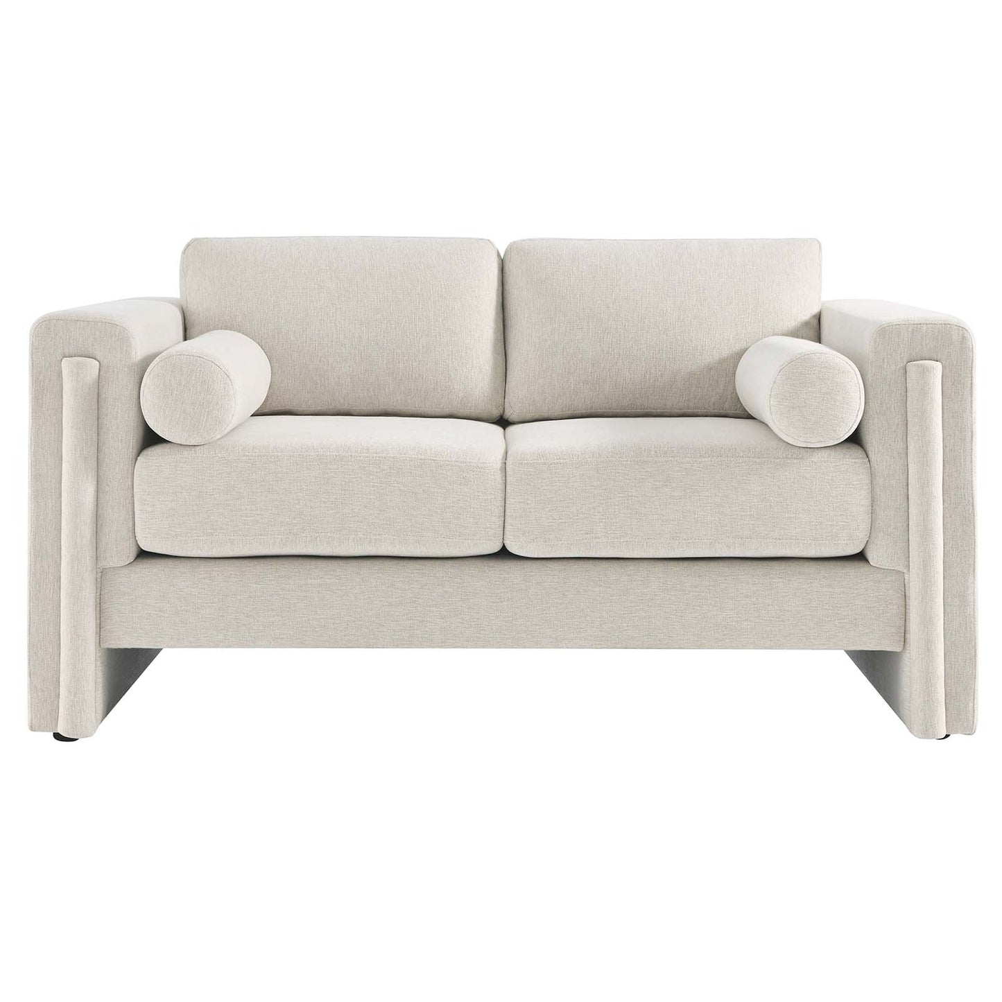 Visible Fabric Loveseat by Modway