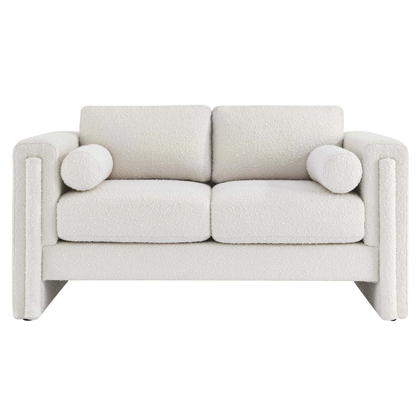 Visible Boucle Fabric Loveseat by Modway