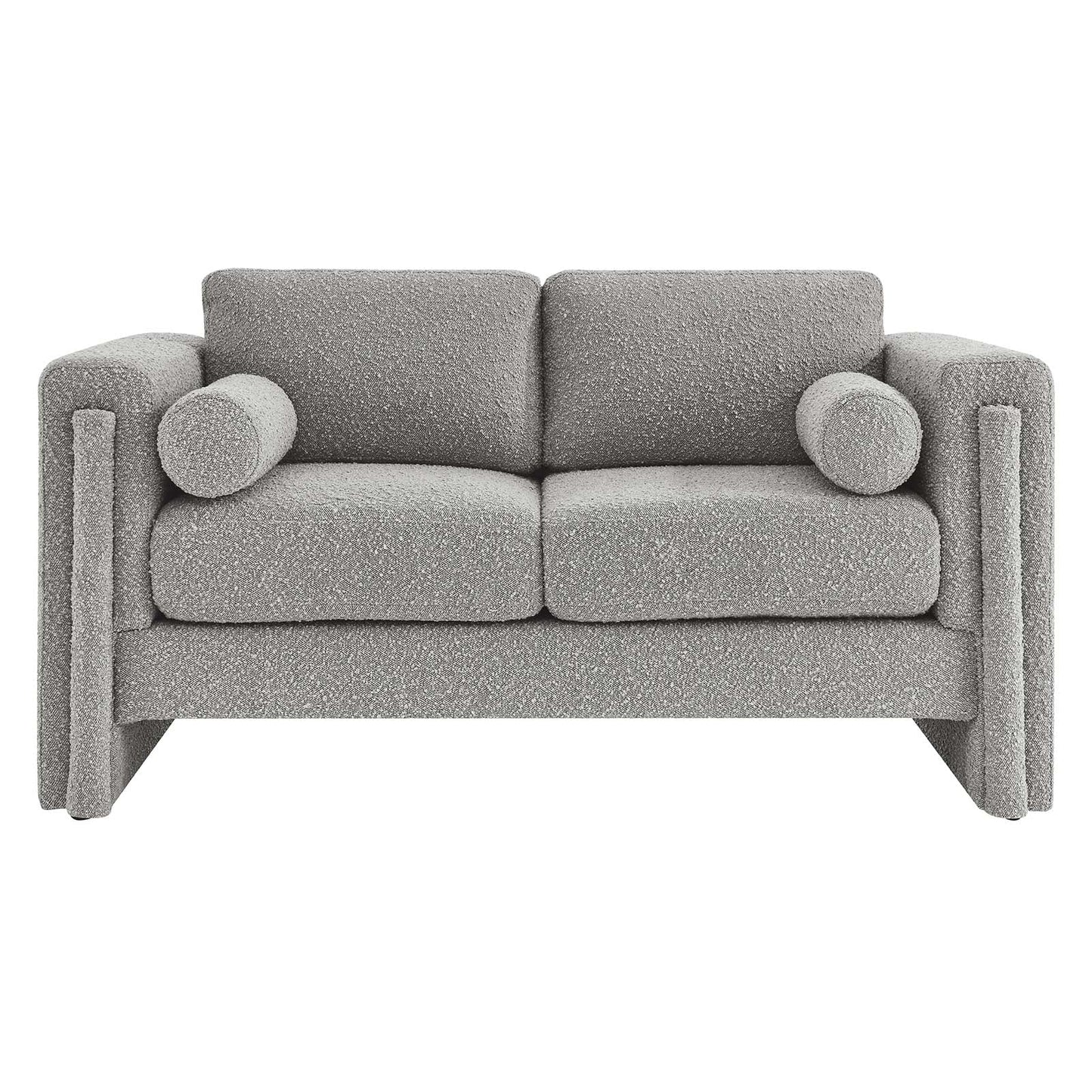Visible Boucle Fabric Loveseat by Modway